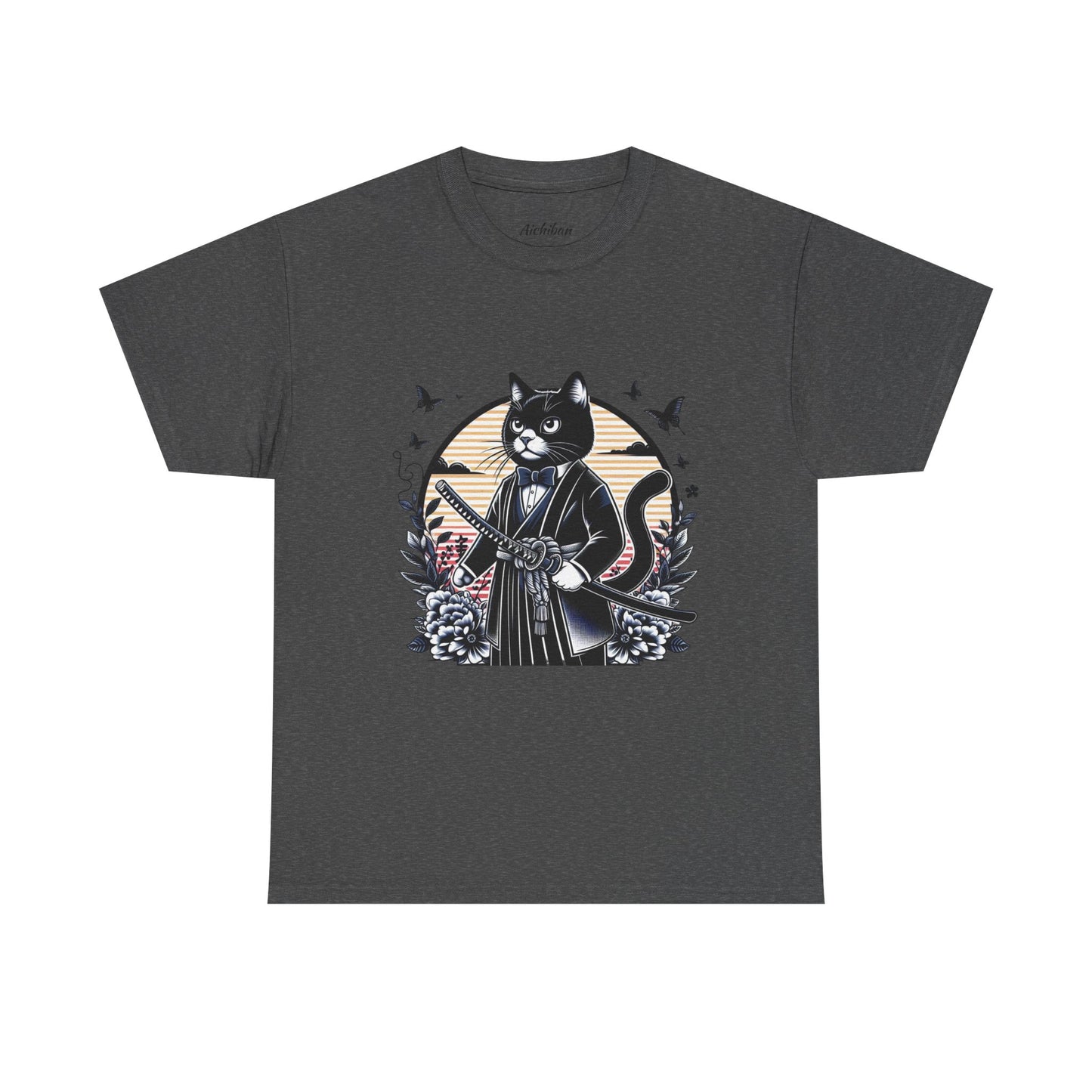 Samurai Tux Cat Tee