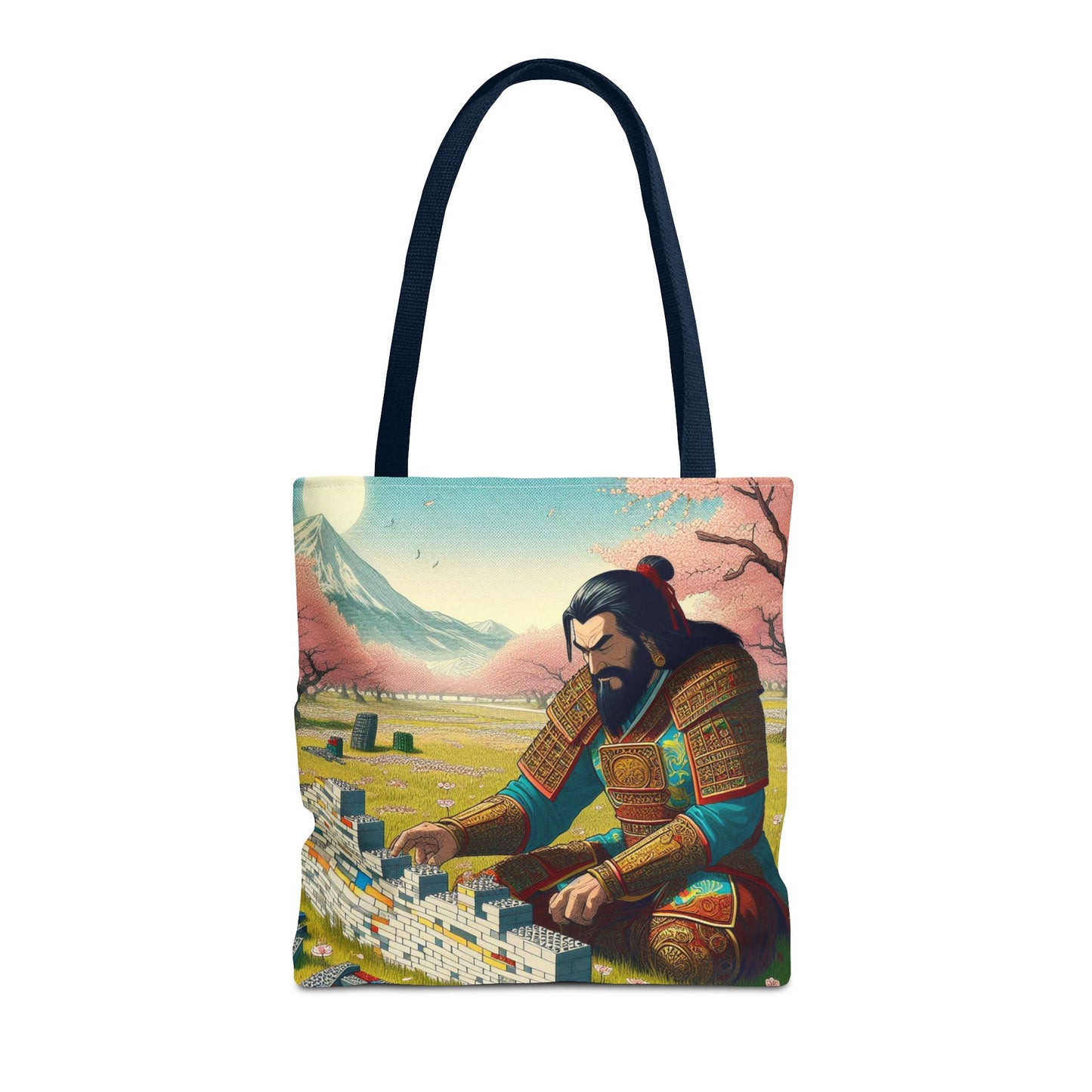 Ghengis Builds a Wall Tote Bag