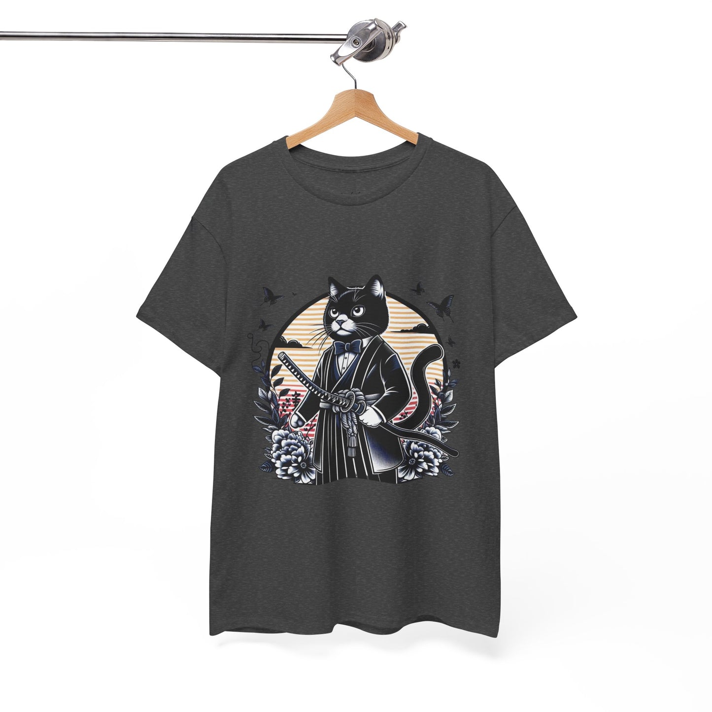 Samurai Tux Cat Tee