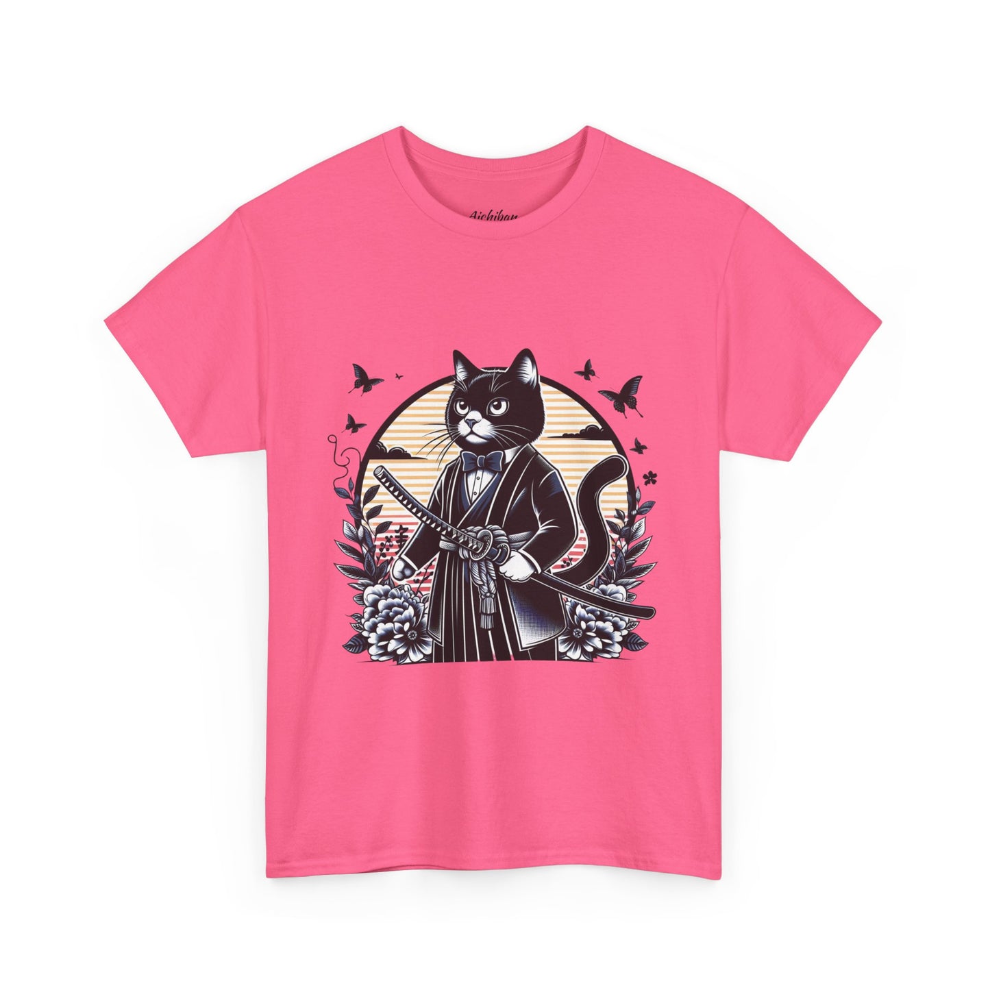 Samurai Tux Cat Tee