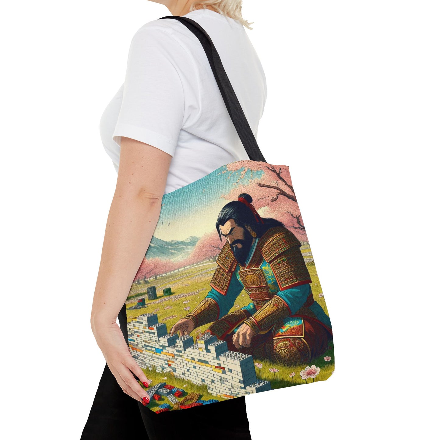 Ghengis Builds a Wall Tote Bag