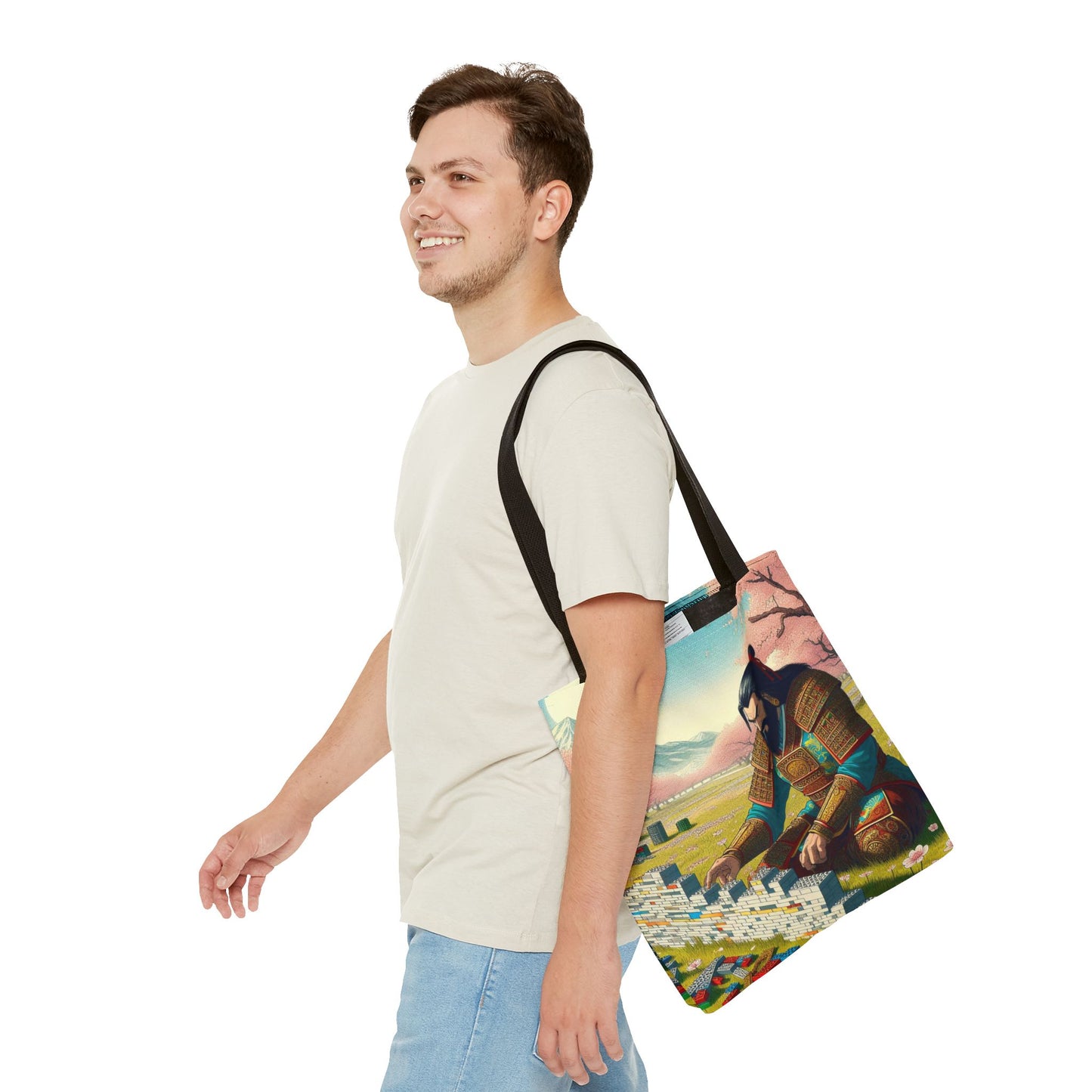 Ghengis Builds a Wall Tote Bag