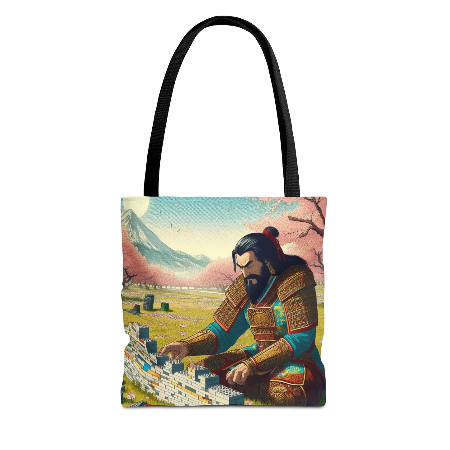 Ghengis Builds a Wall Tote Bag