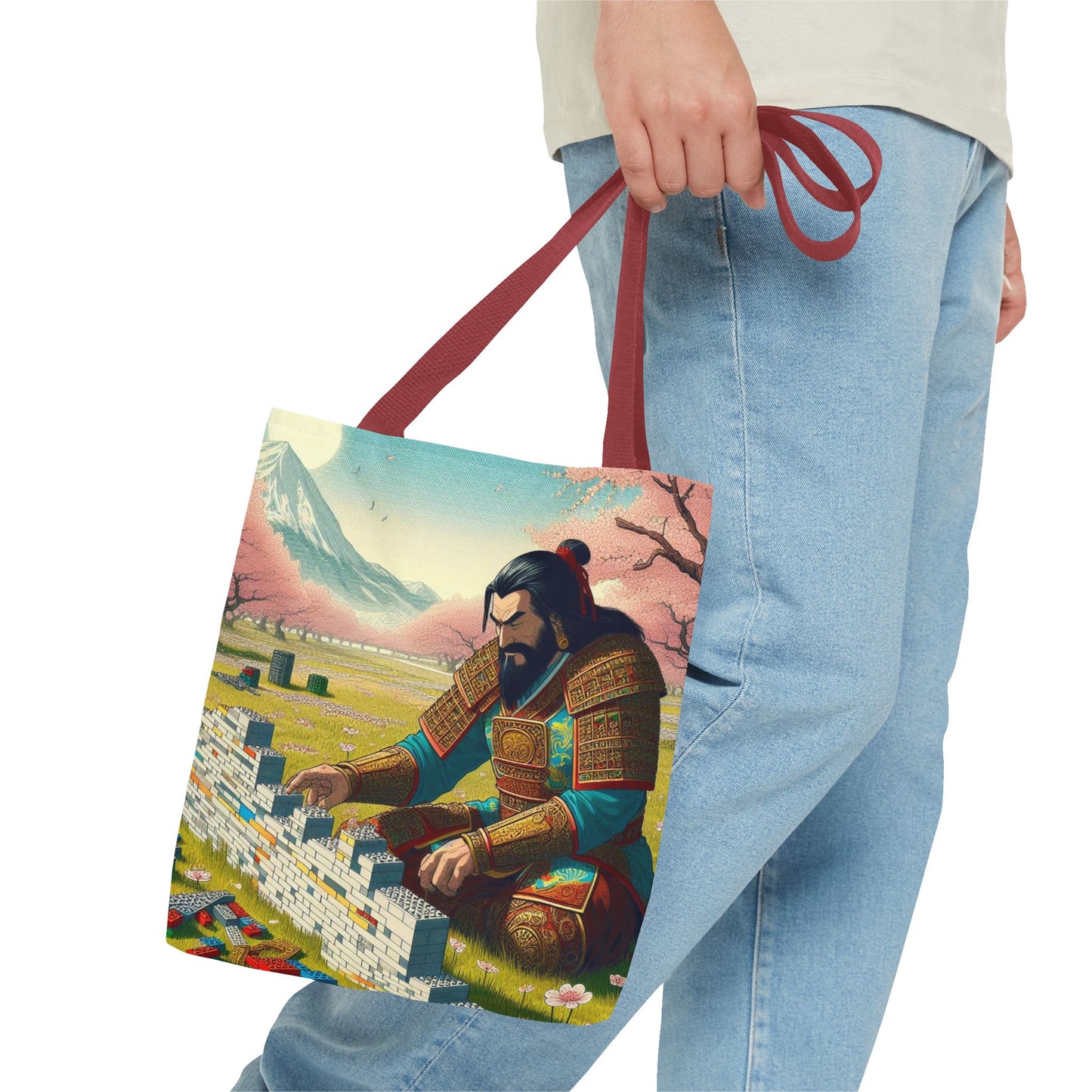 Ghengis Builds a Wall Tote Bag