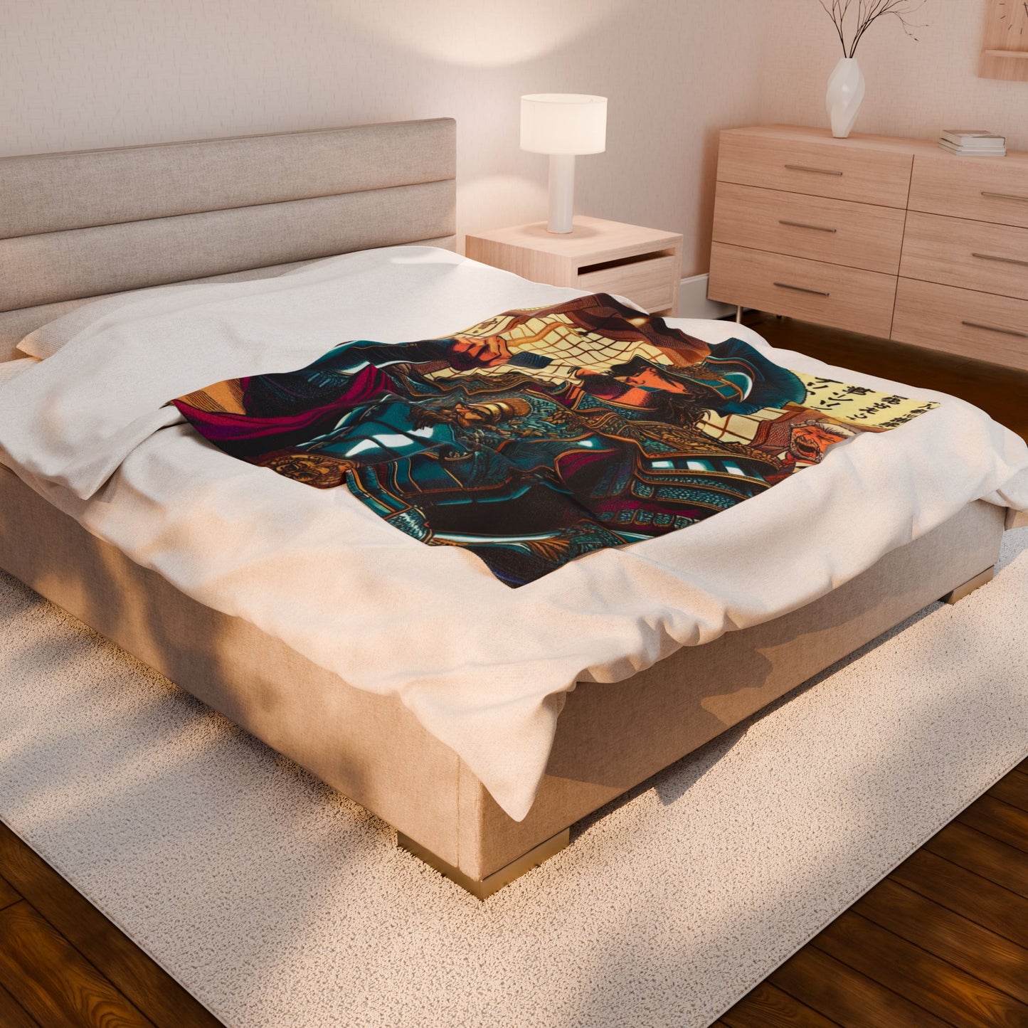 Alexander the Karaoke Great Plush Blanket