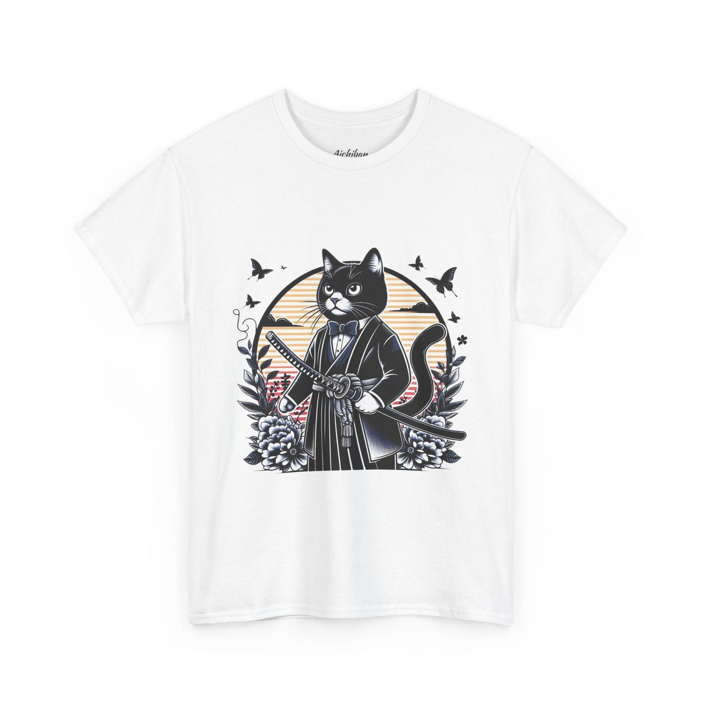 Samurai Tux Cat Tee