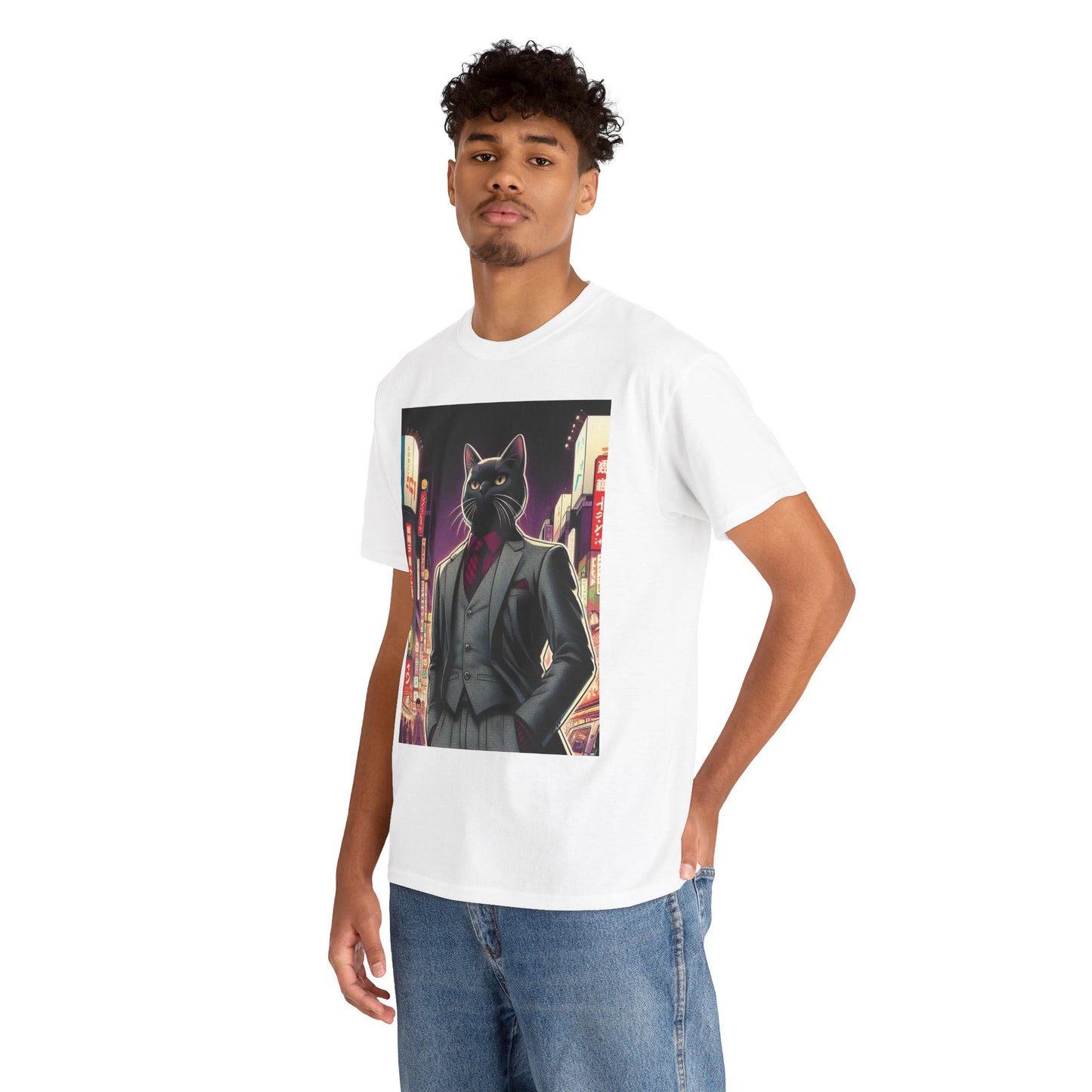 Kabukicho Yakuza Cat Tee