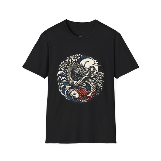Dragon & Koi Tee