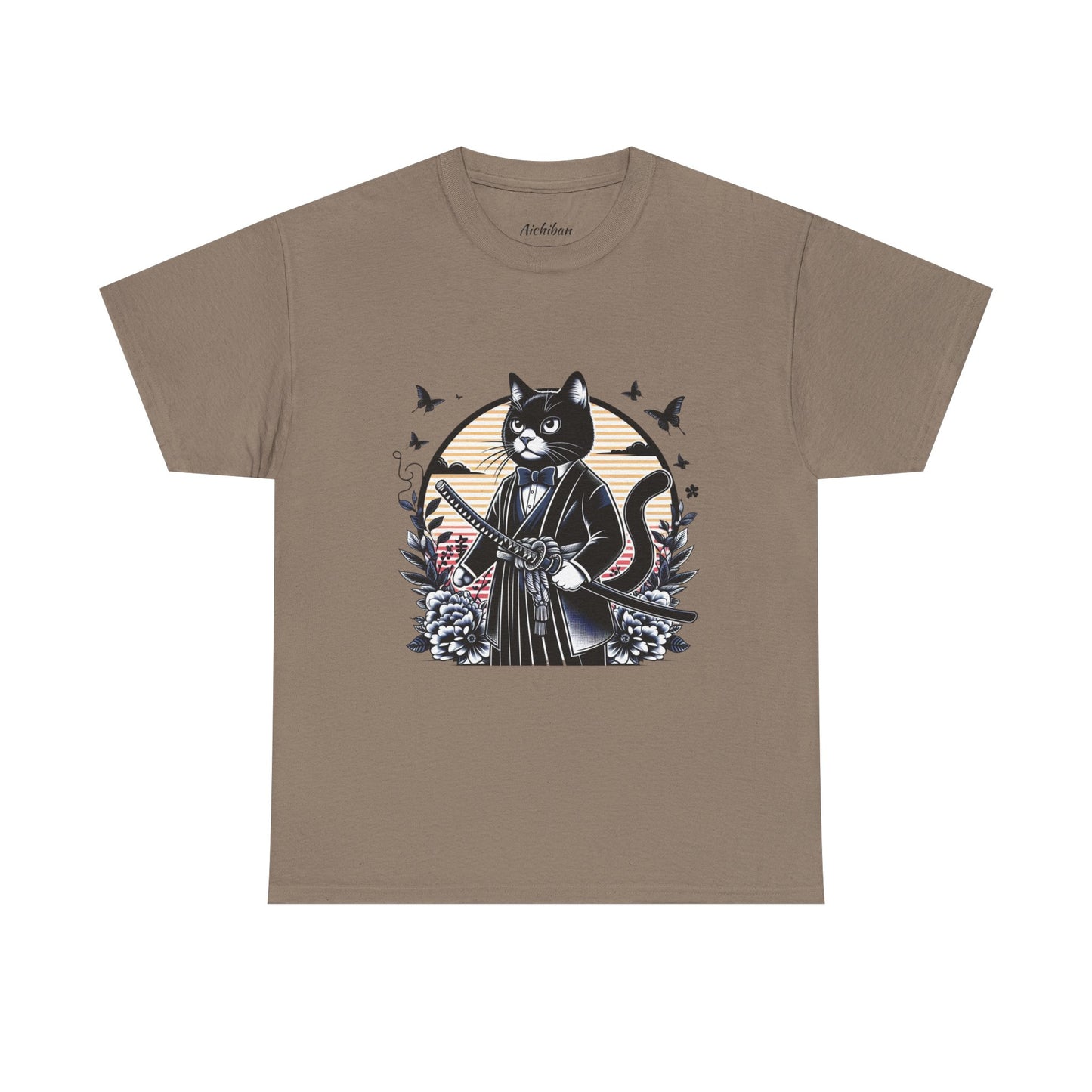 Samurai Tux Cat Tee