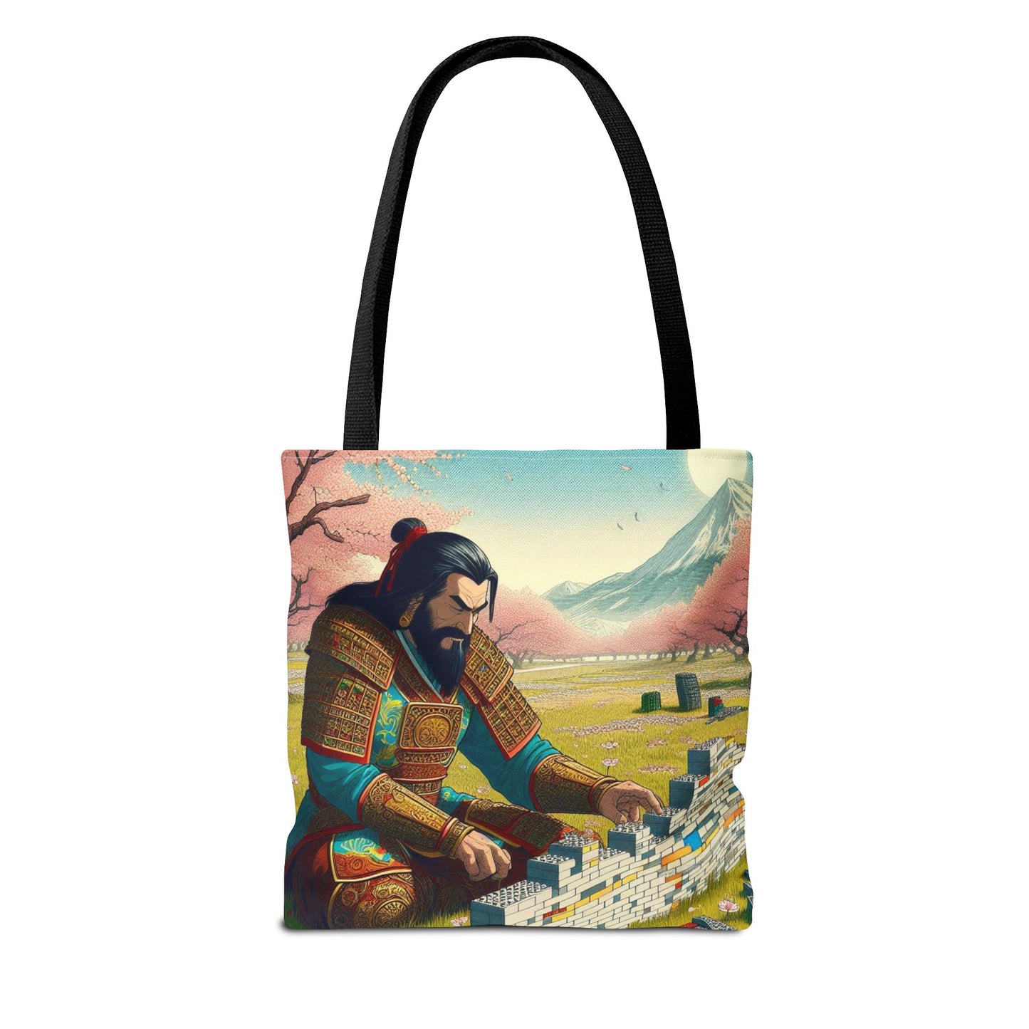 Ghengis Builds a Wall Tote Bag
