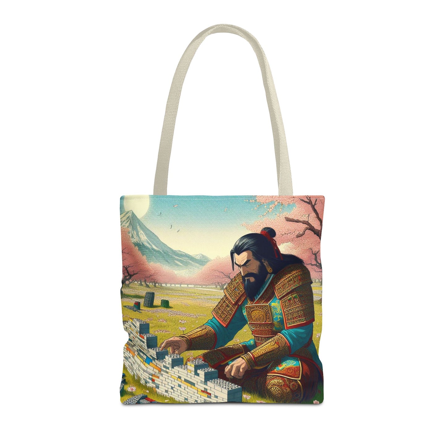 Ghengis Builds a Wall Tote Bag
