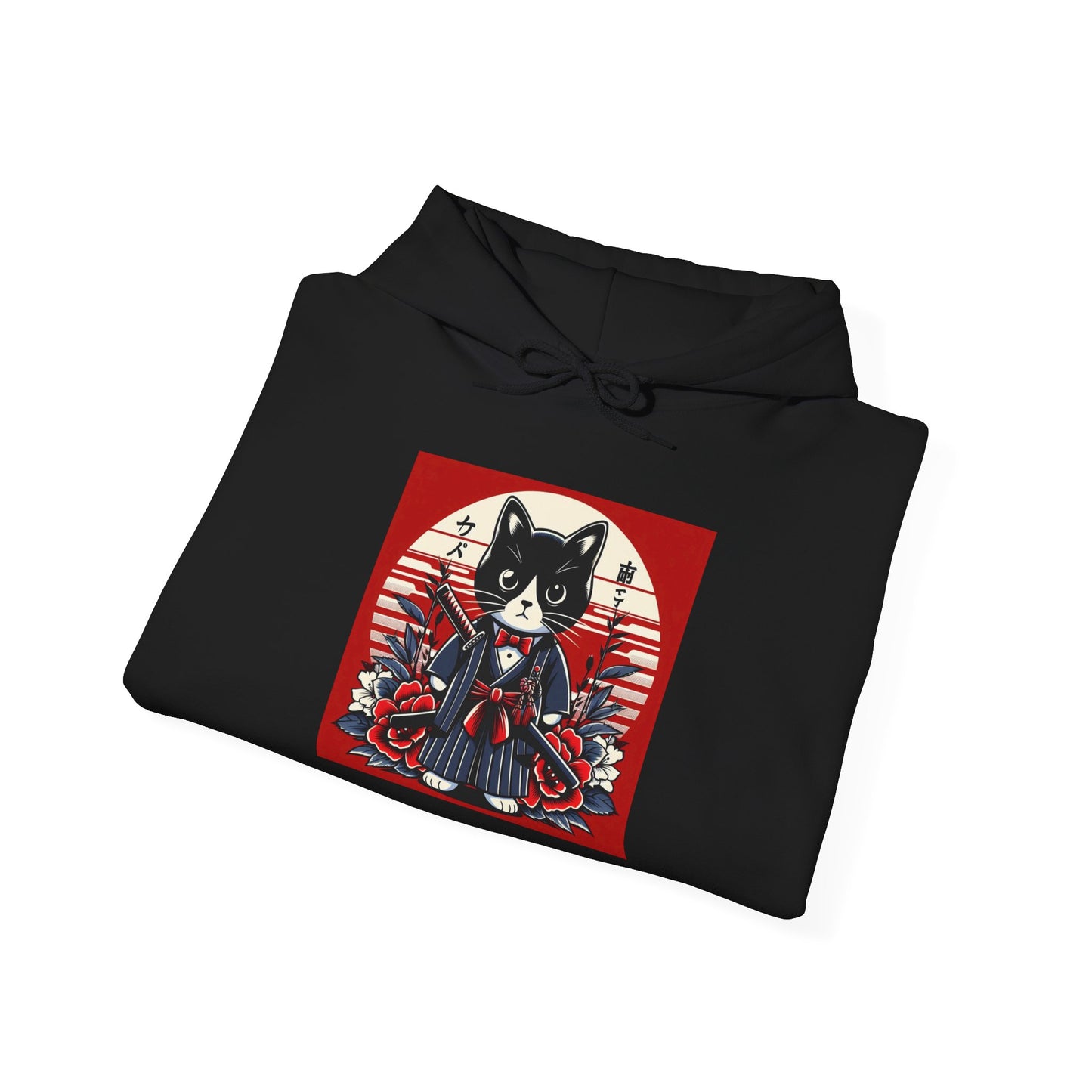 Samurai Cat Hoodie