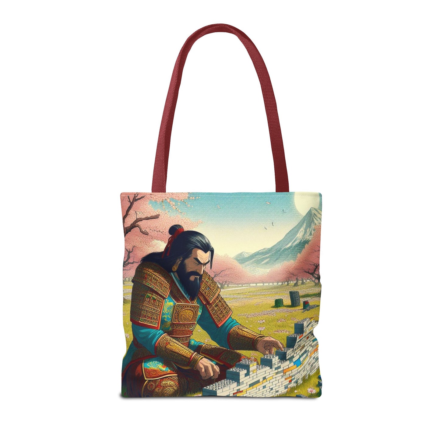 Ghengis Builds a Wall Tote Bag