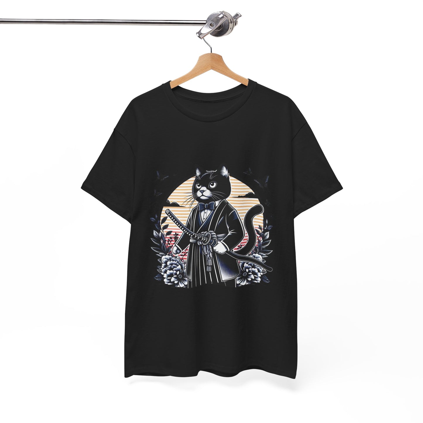 Samurai Tux Cat Tee