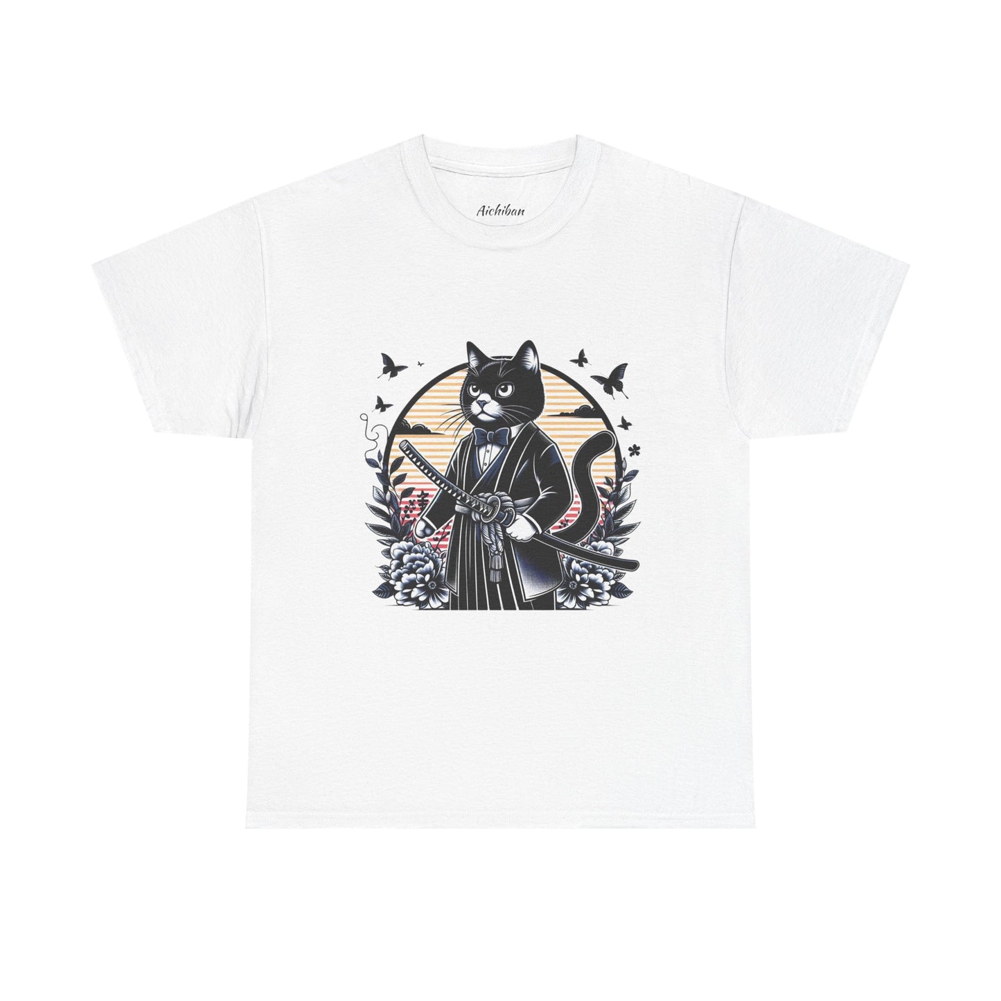 Samurai Tux Cat Tee