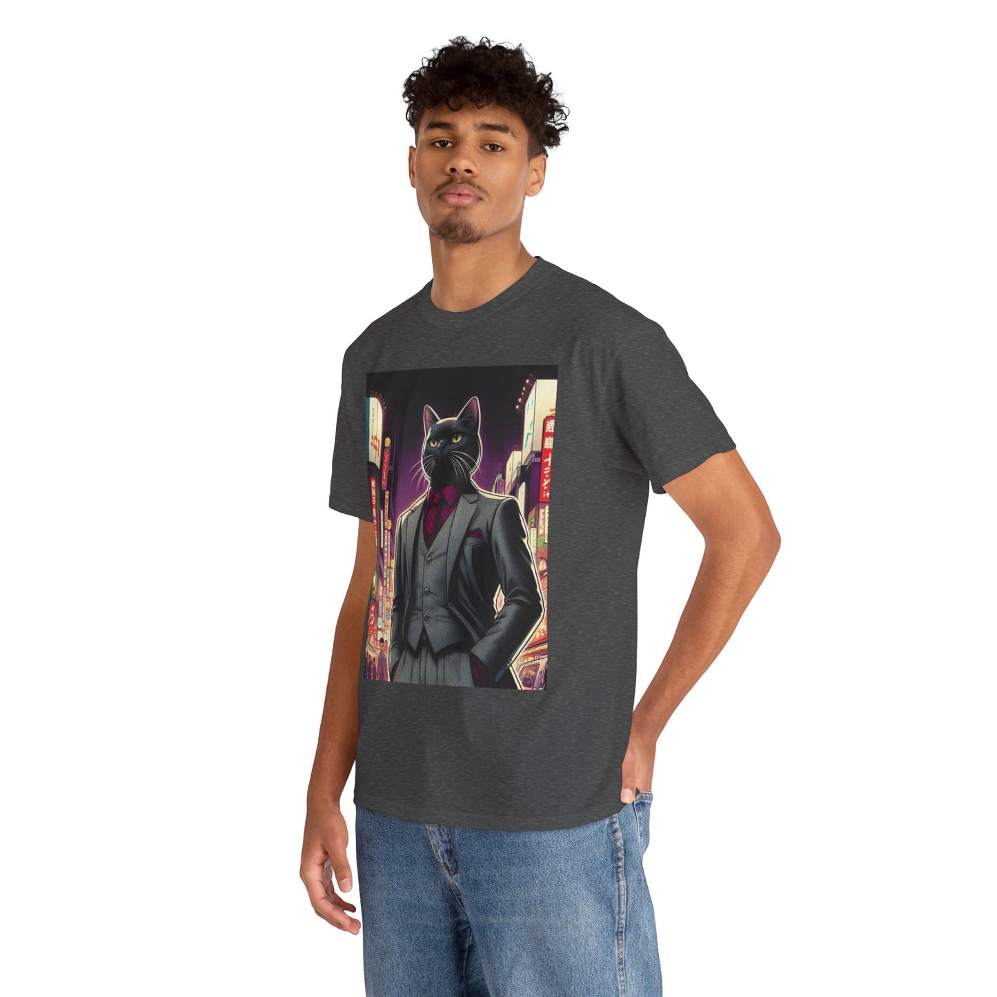 Kabukicho Yakuza Cat Tee