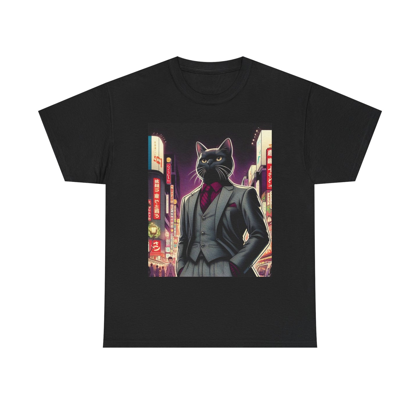 Kabukicho Yakuza Cat Tee