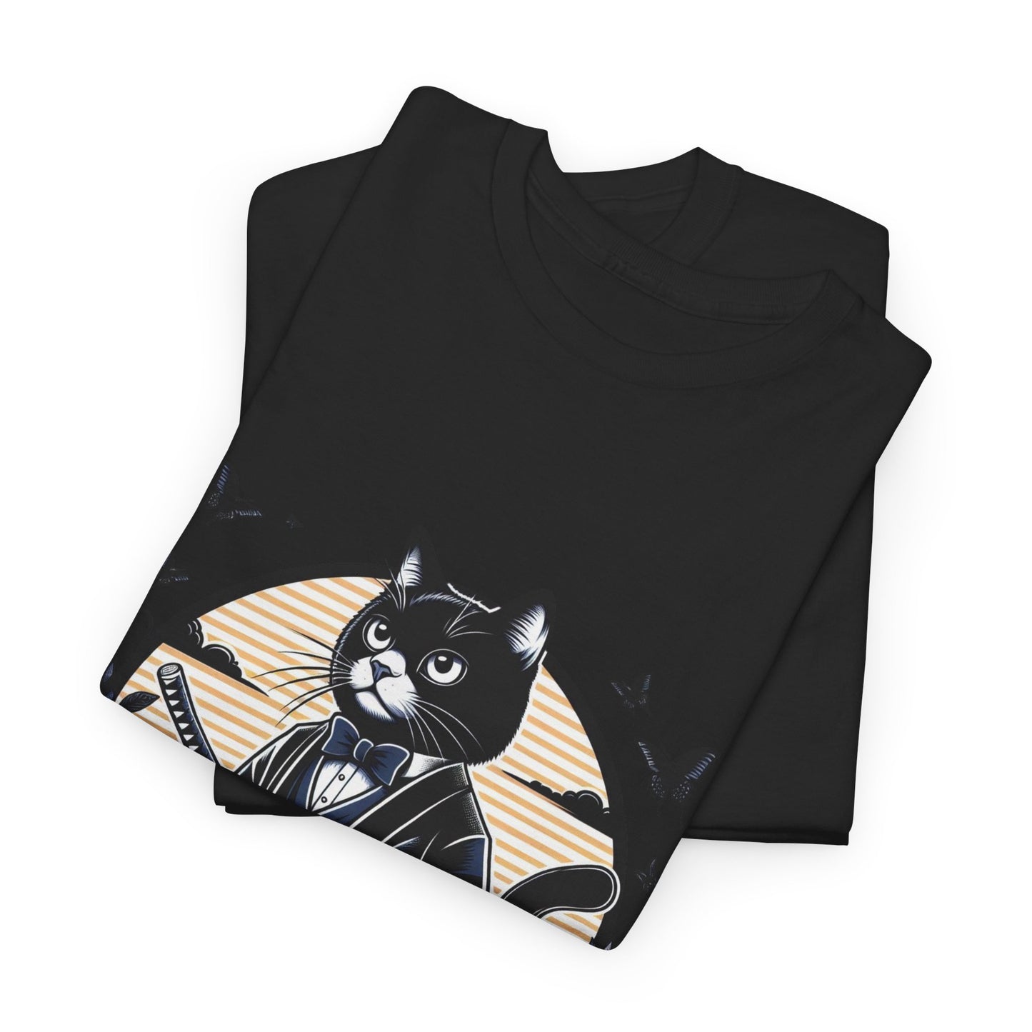 Samurai Tux Cat Tee