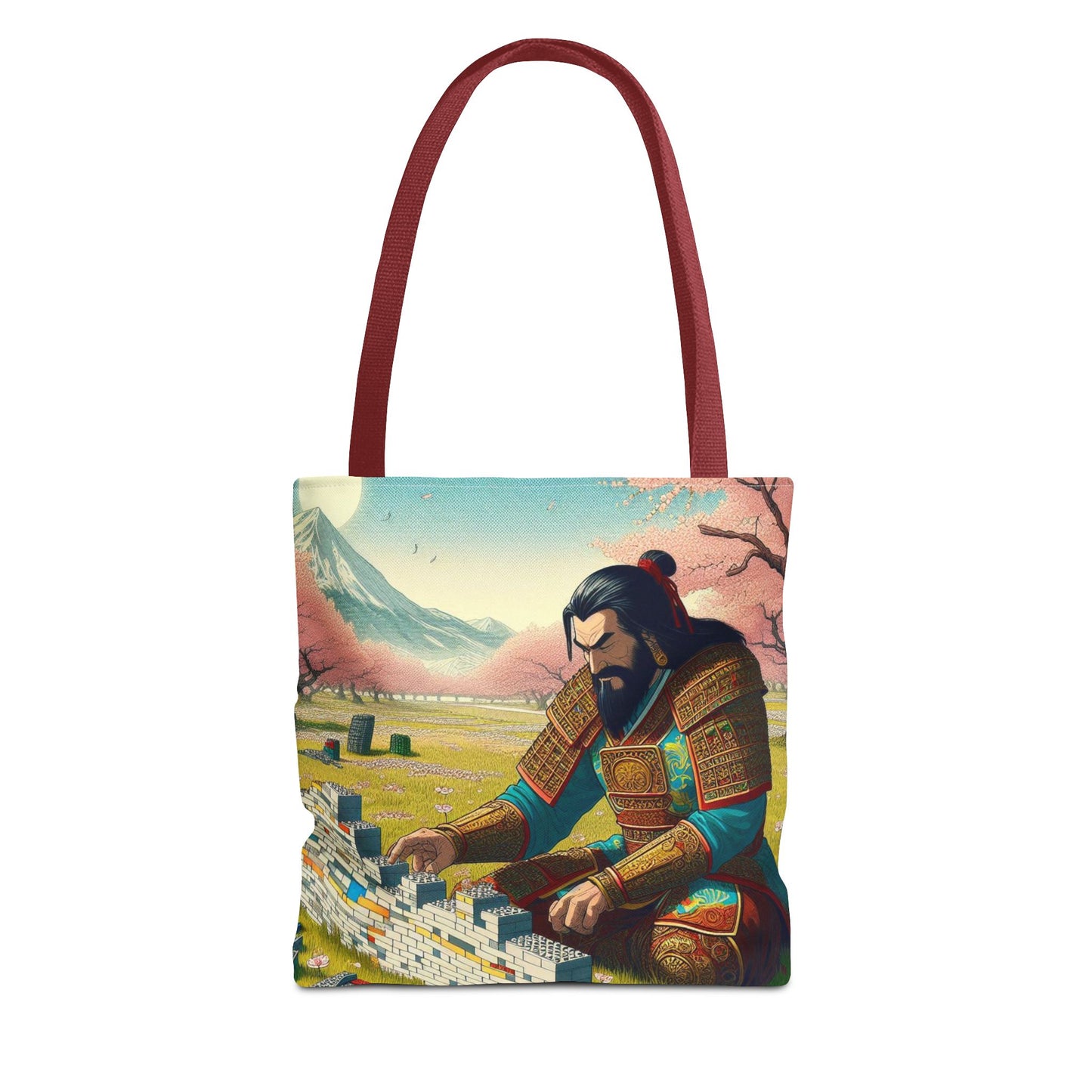 Ghengis Builds a Wall Tote Bag
