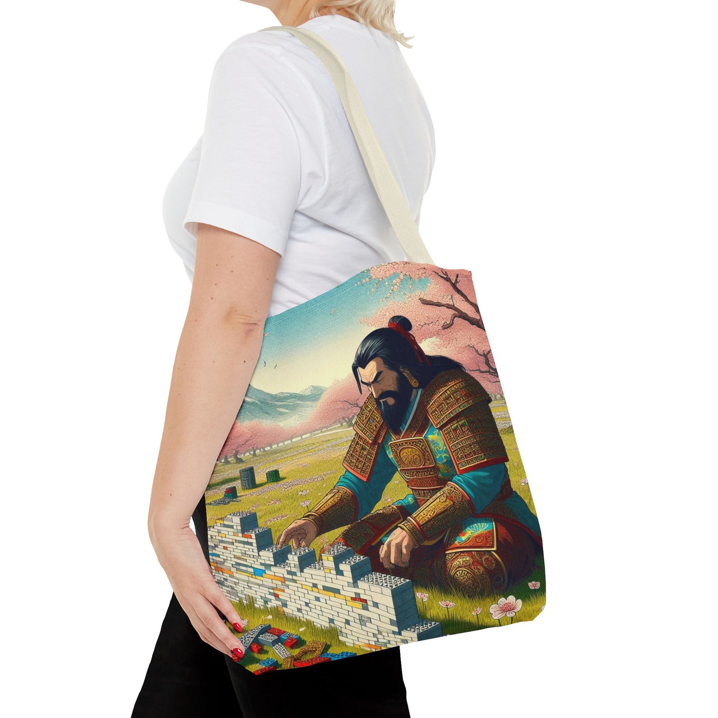 Ghengis Builds a Wall Tote Bag