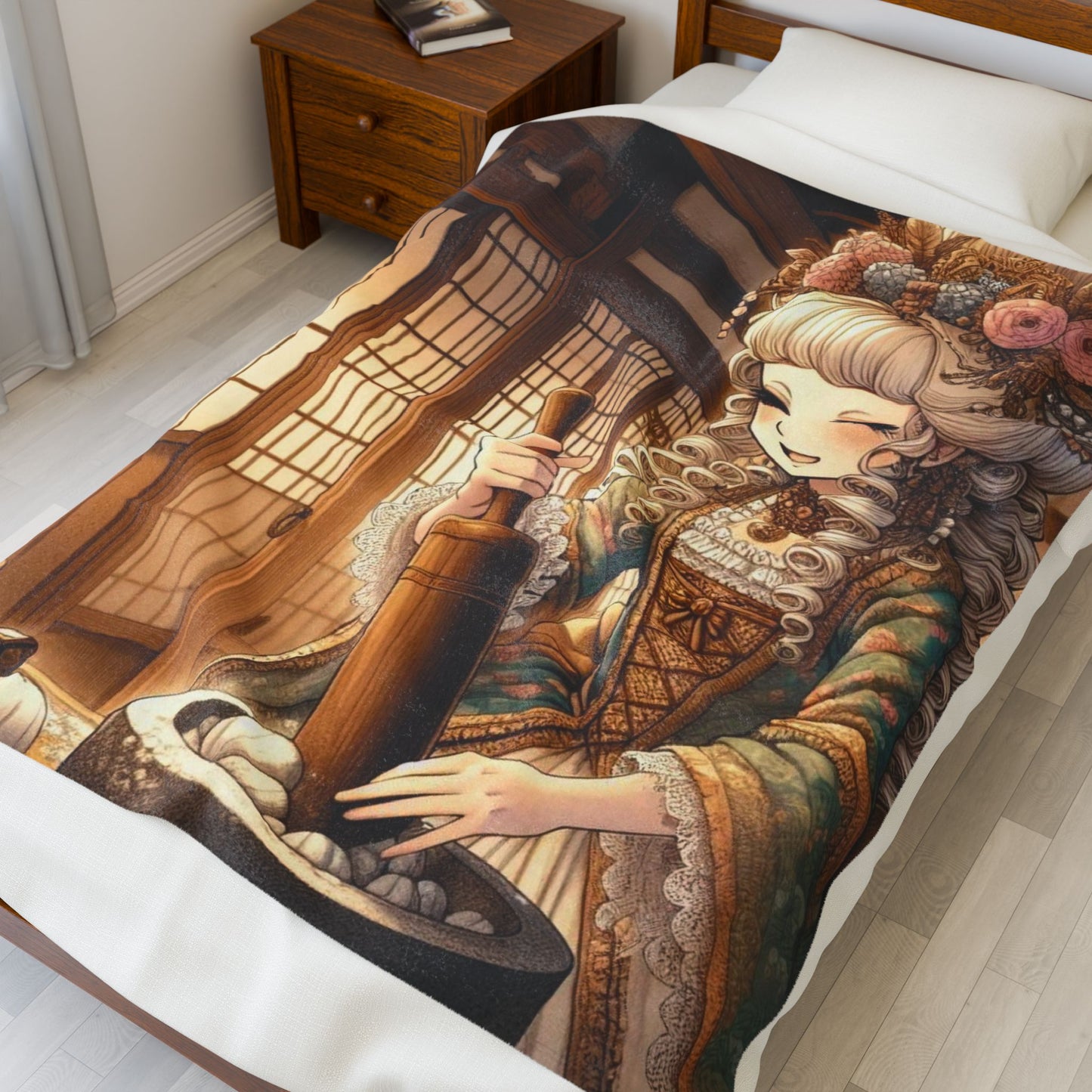 Let Marie Make Mochi Plush Blanket