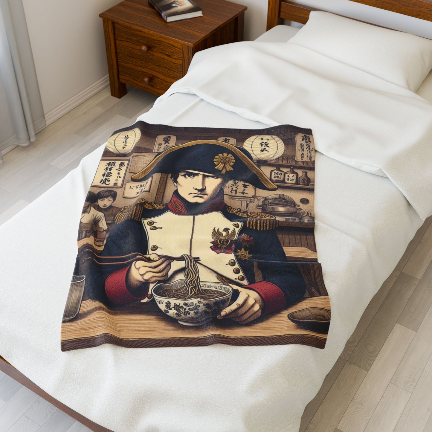 Napoleon's Revolutionary Ramen Plush Blanket