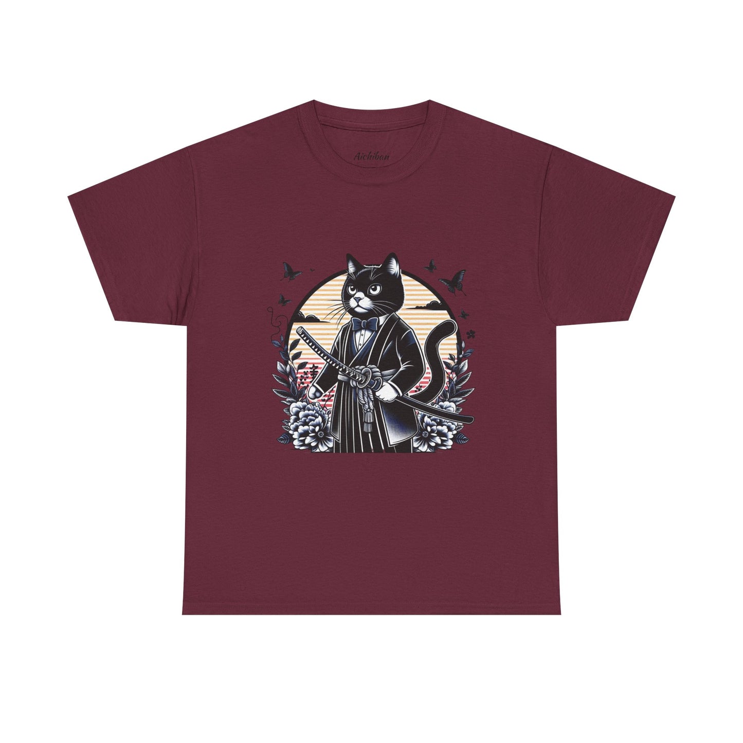 Samurai Tux Cat Tee