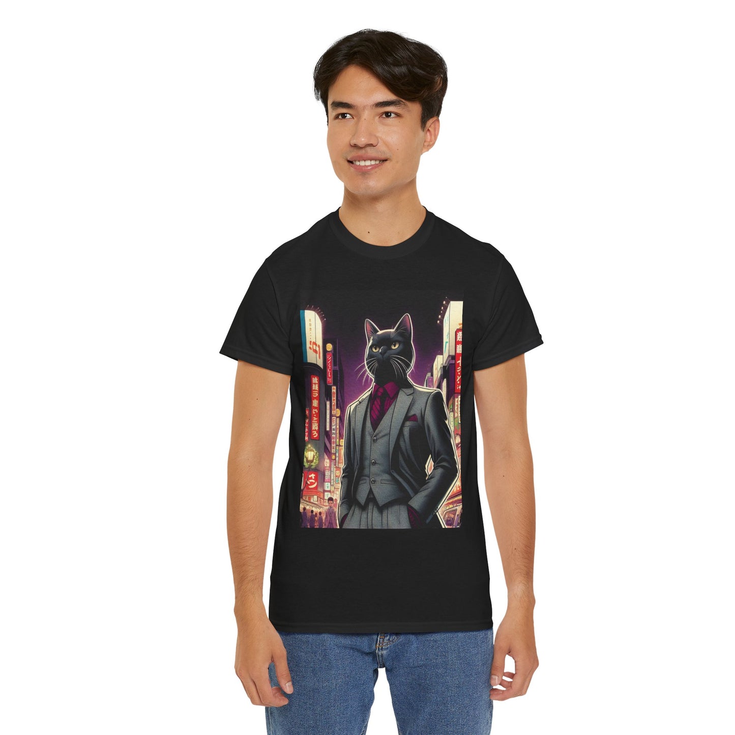 Kabukicho Yakuza Cat Tee