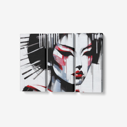 Neo Geisha Canvas