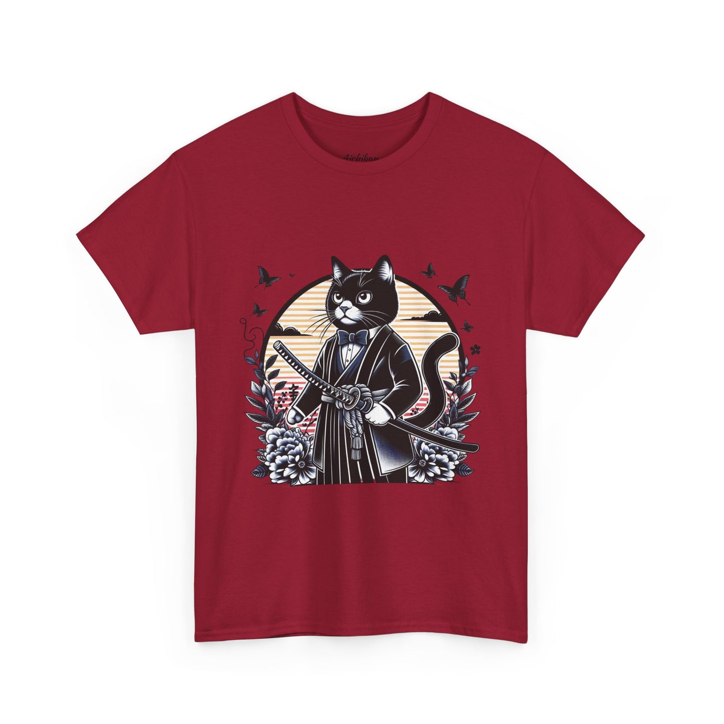 Samurai Tux Cat Tee
