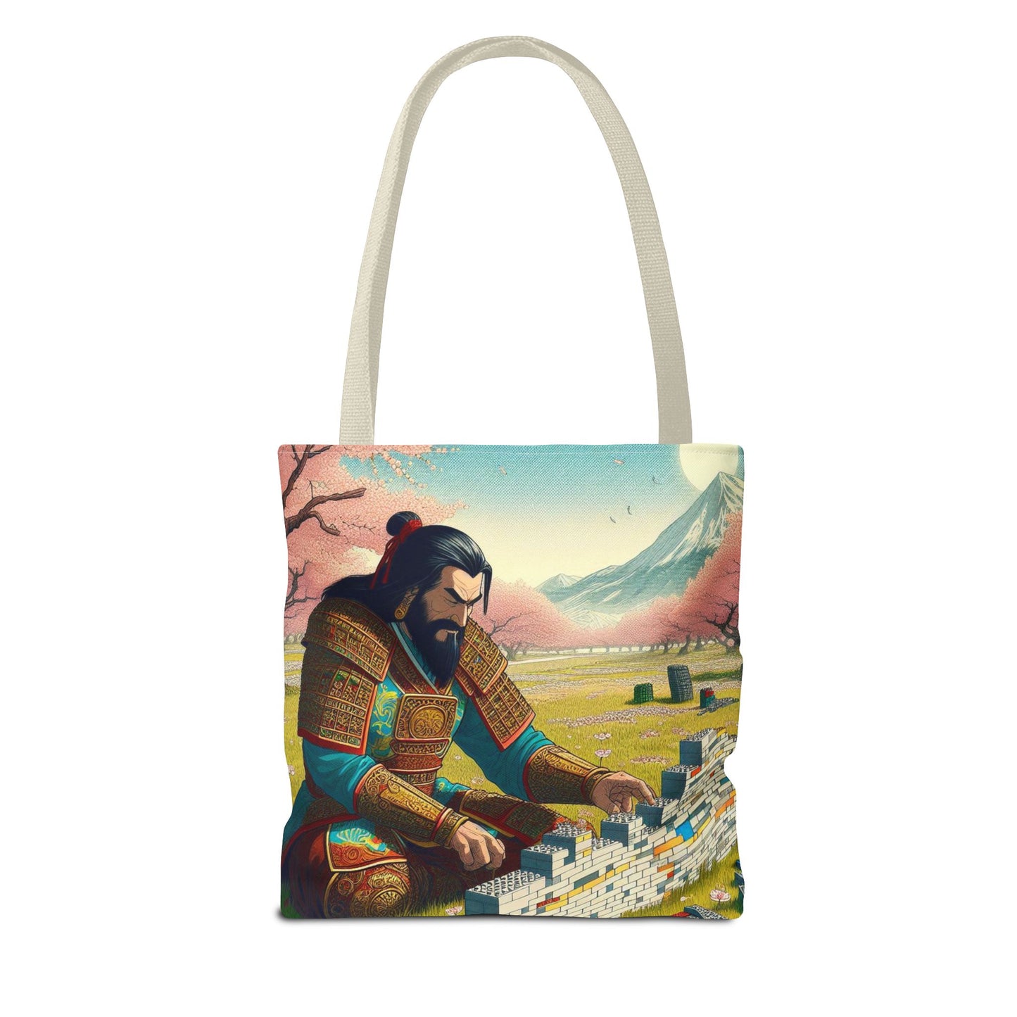 Ghengis Builds a Wall Tote Bag