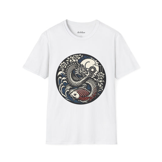 Dragon & Koi Tee