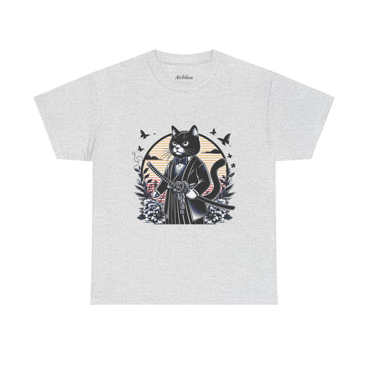 Samurai Tux Cat Tee