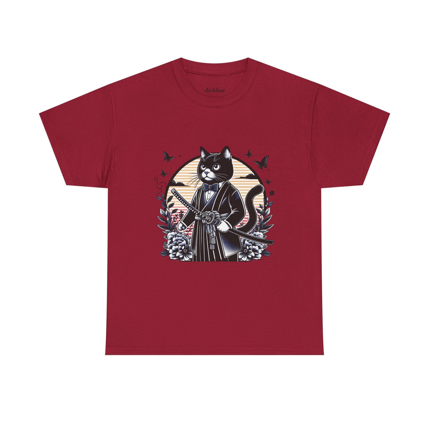Samurai Tux Cat Tee