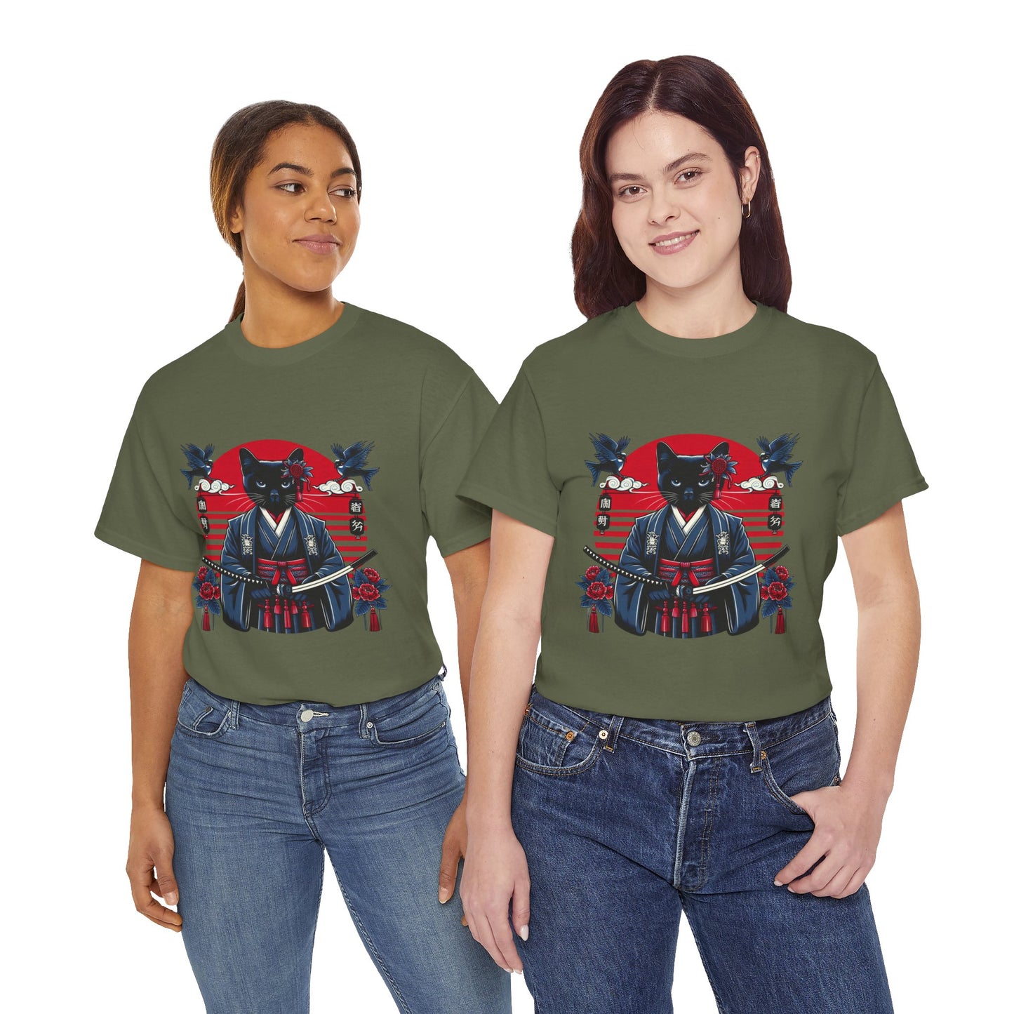 Samurai Cat Tee