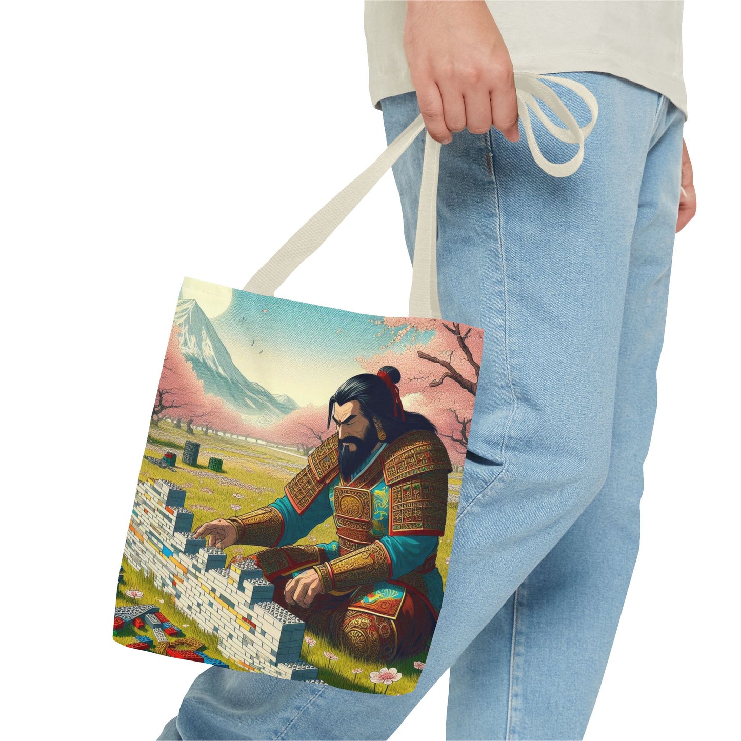 Ghengis Builds a Wall Tote Bag