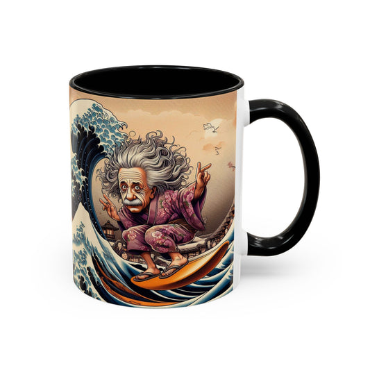 Einstein's Brain Waves Mug