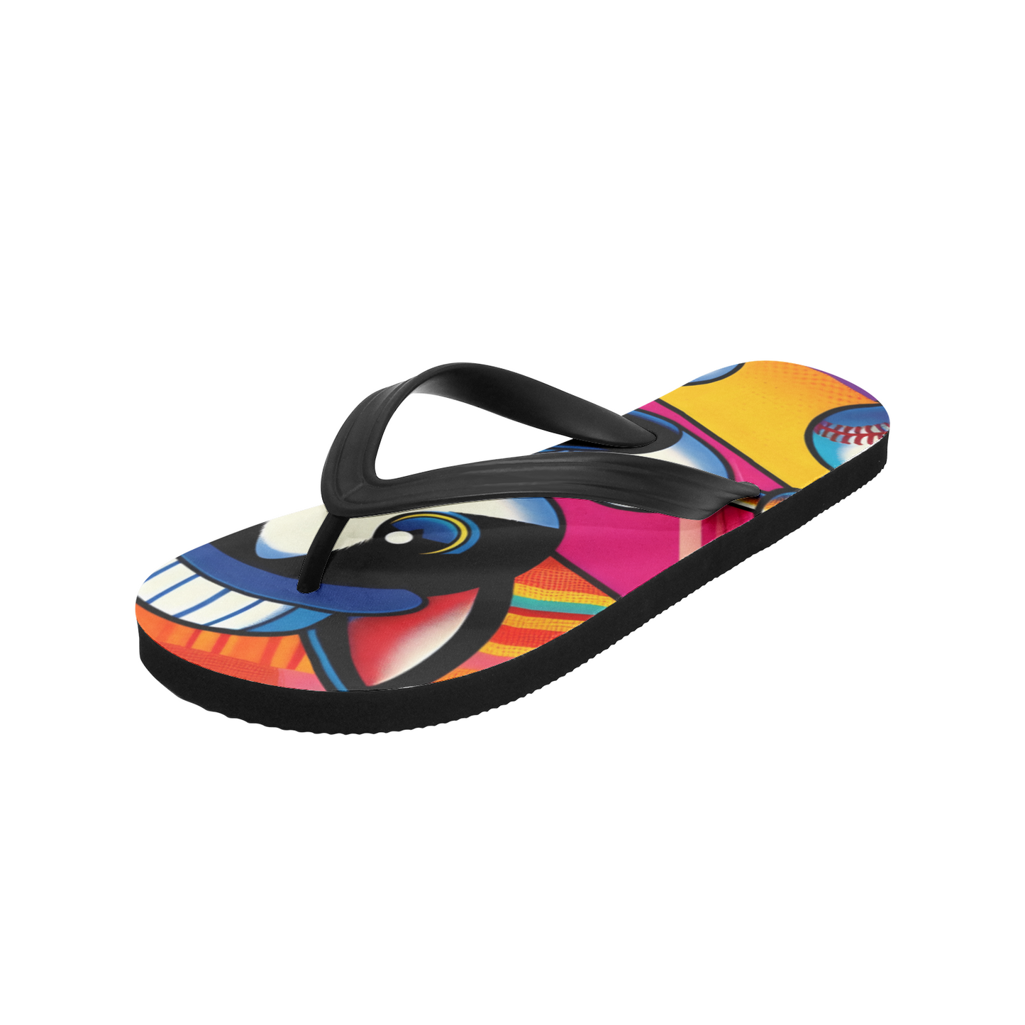 Pop Fly Cat Flip Flops