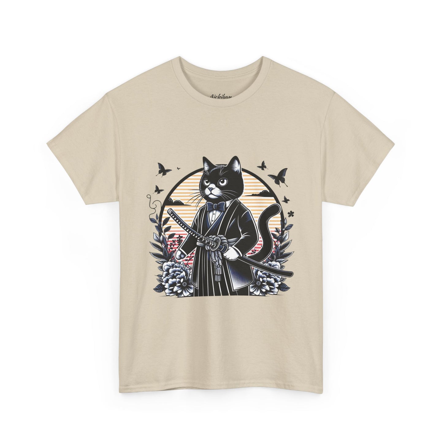Samurai Tux Cat Tee