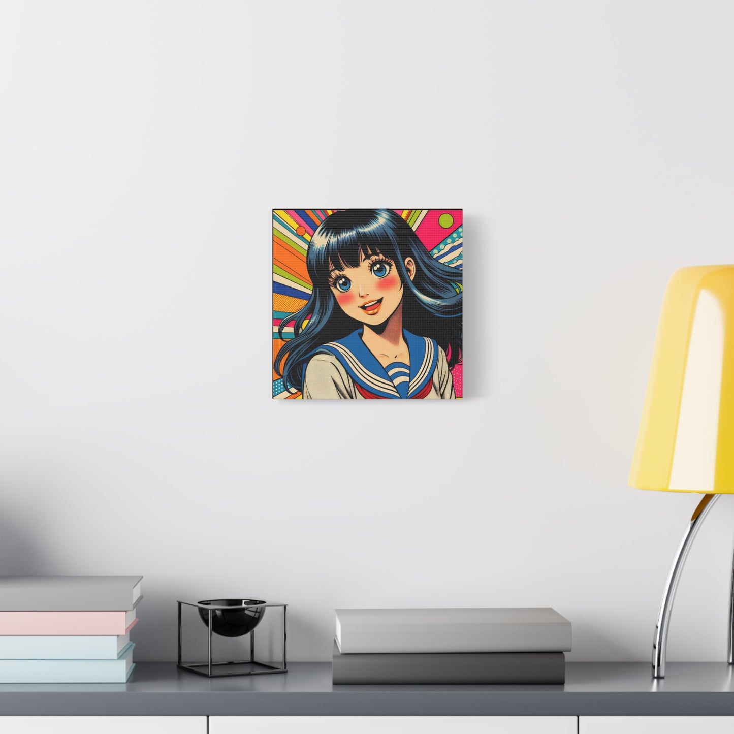 Schoolgirl Pop Canvas