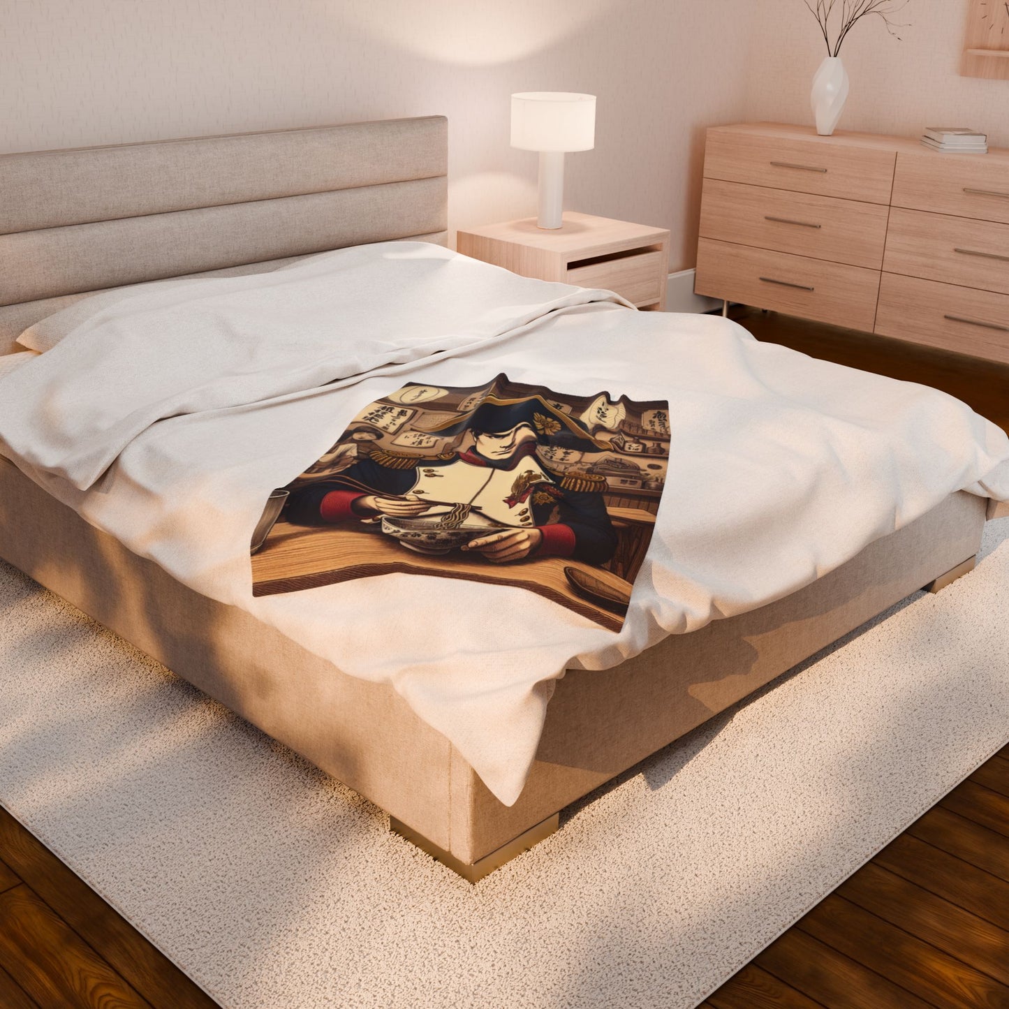 Napoleon's Revolutionary Ramen Plush Blanket