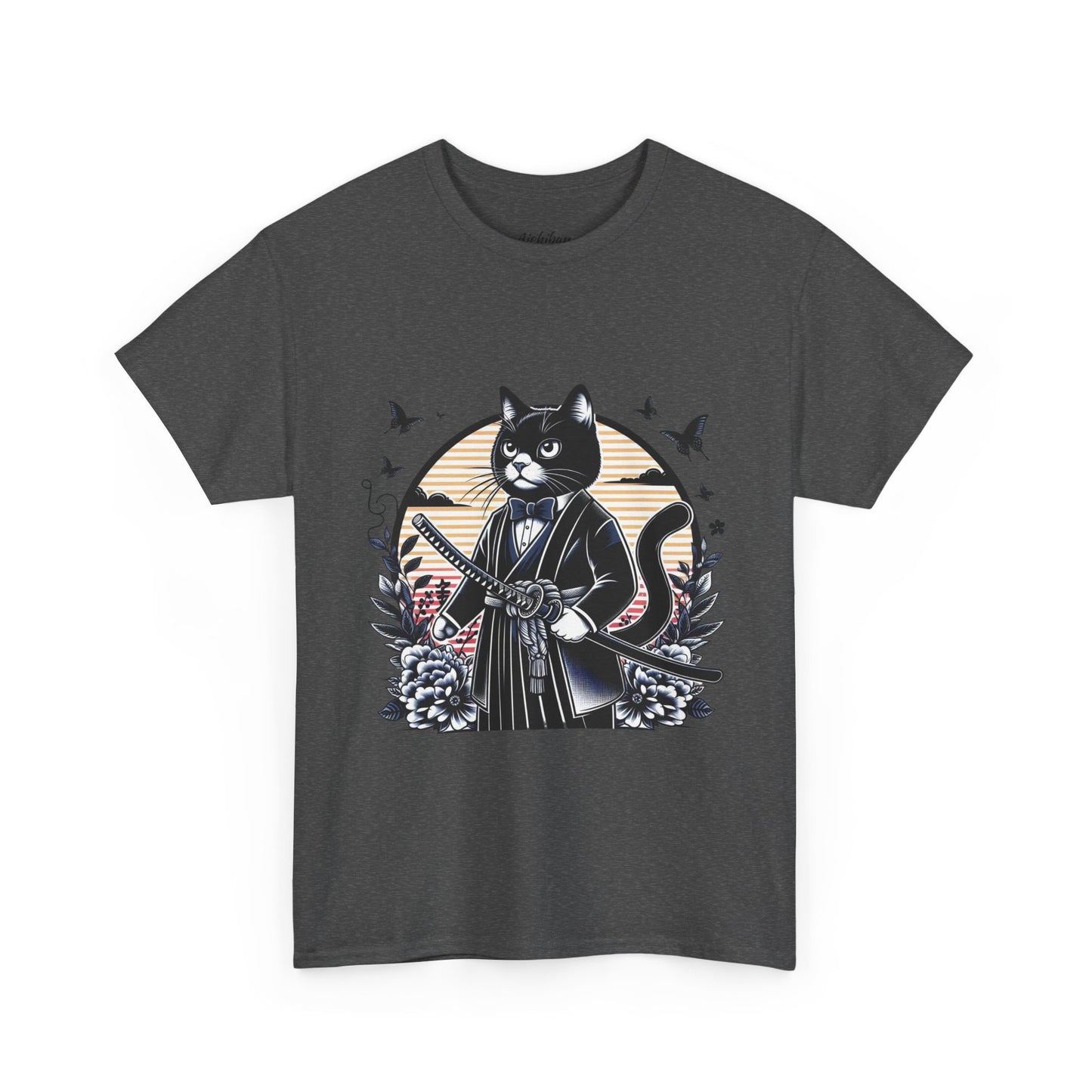 Samurai Tux Cat Tee