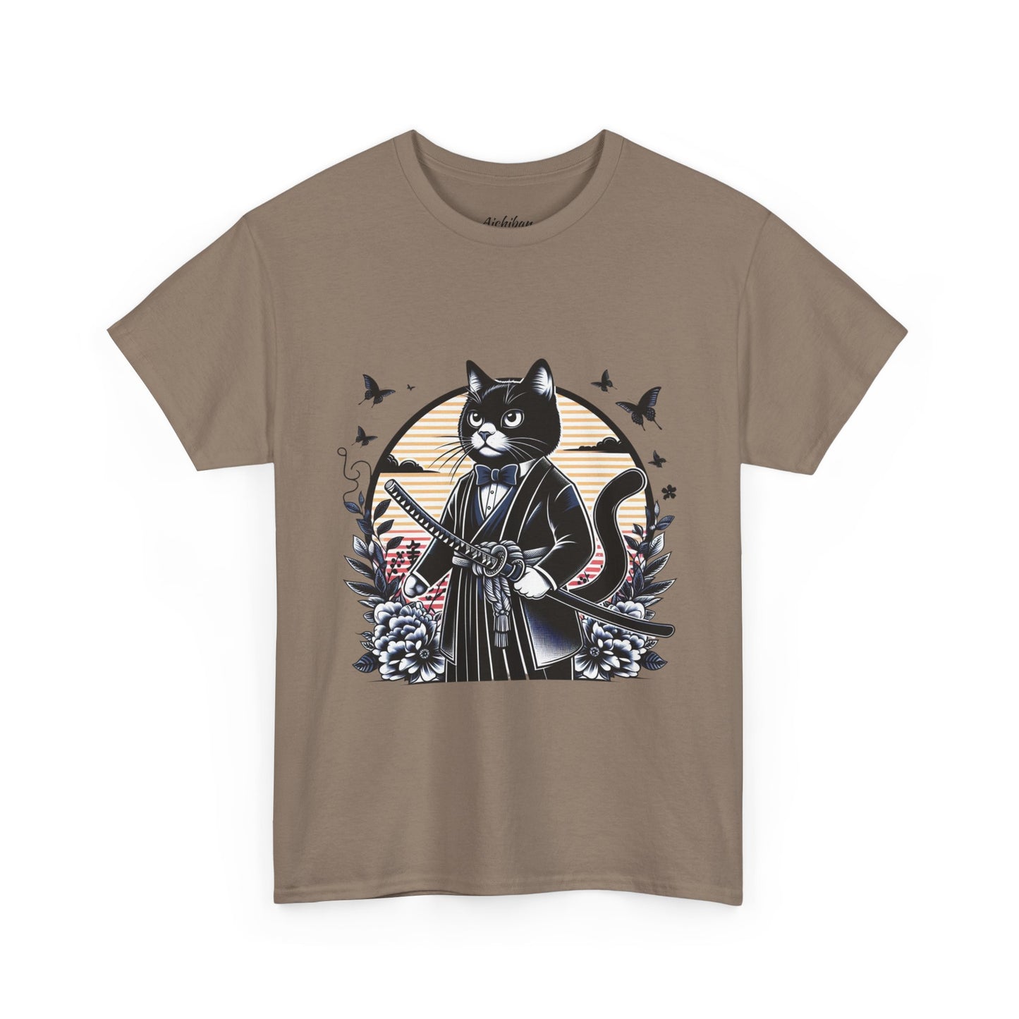 Samurai Tux Cat Tee