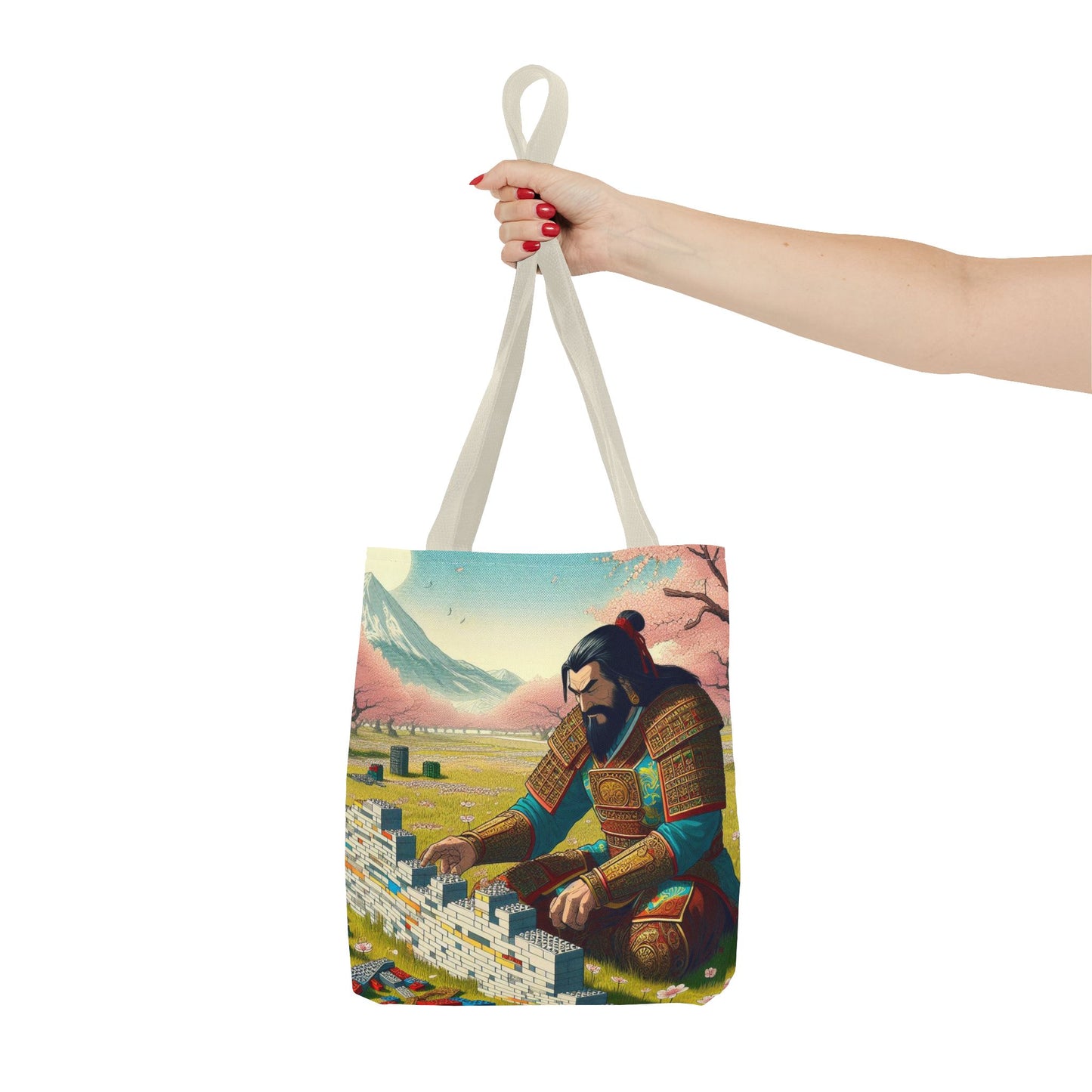 Ghengis Builds a Wall Tote Bag