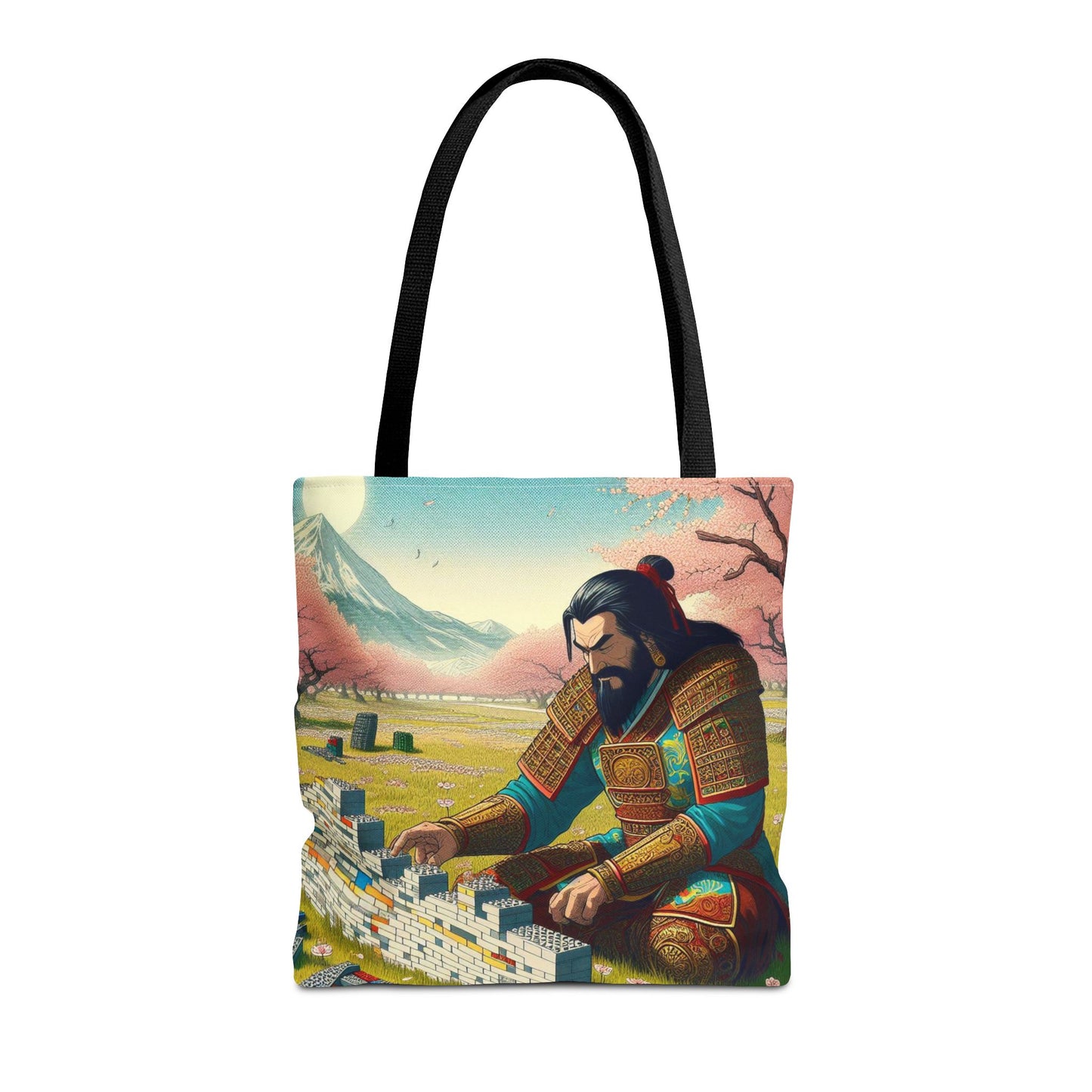 Ghengis Builds a Wall Tote Bag
