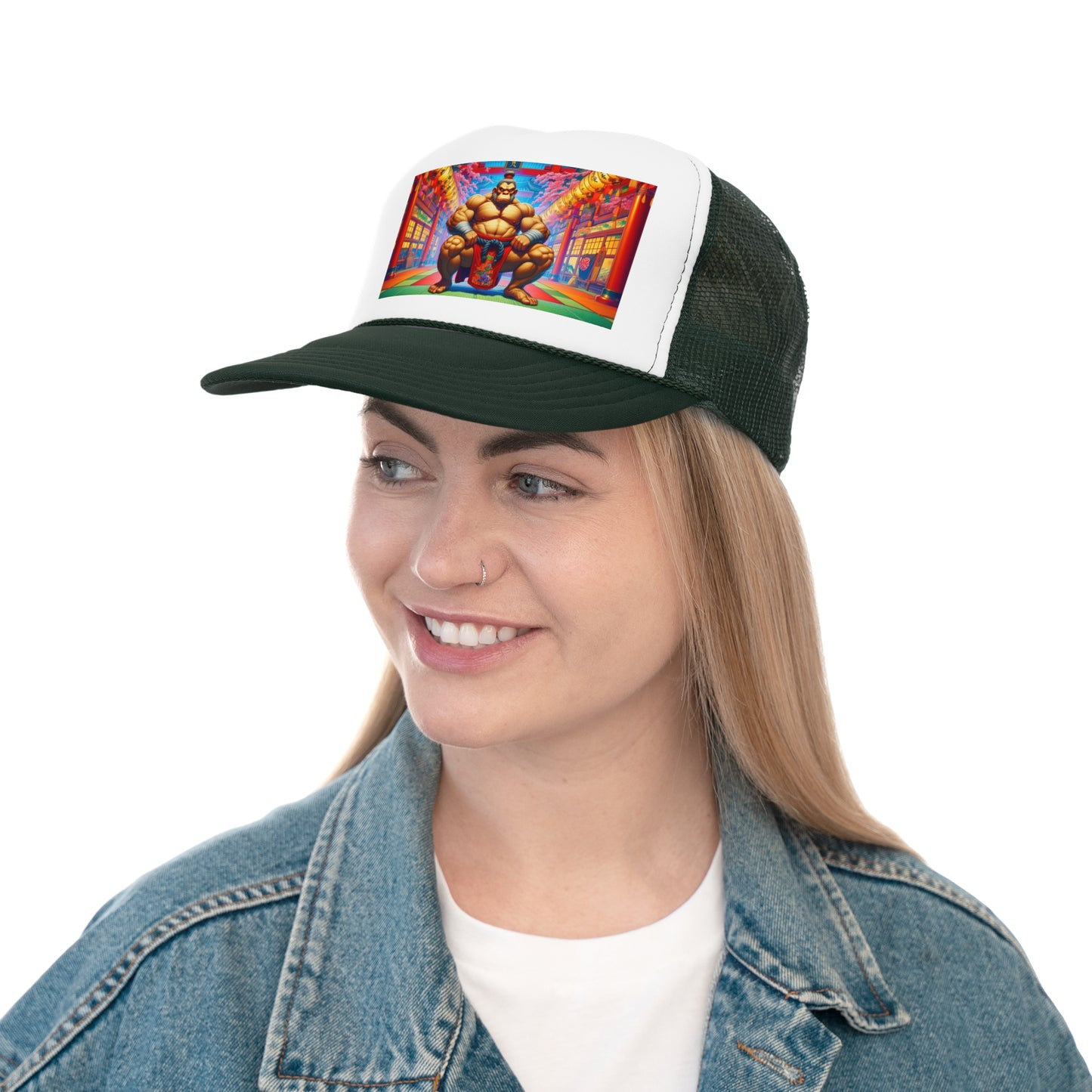 Sumo Monkey Trucker Cap