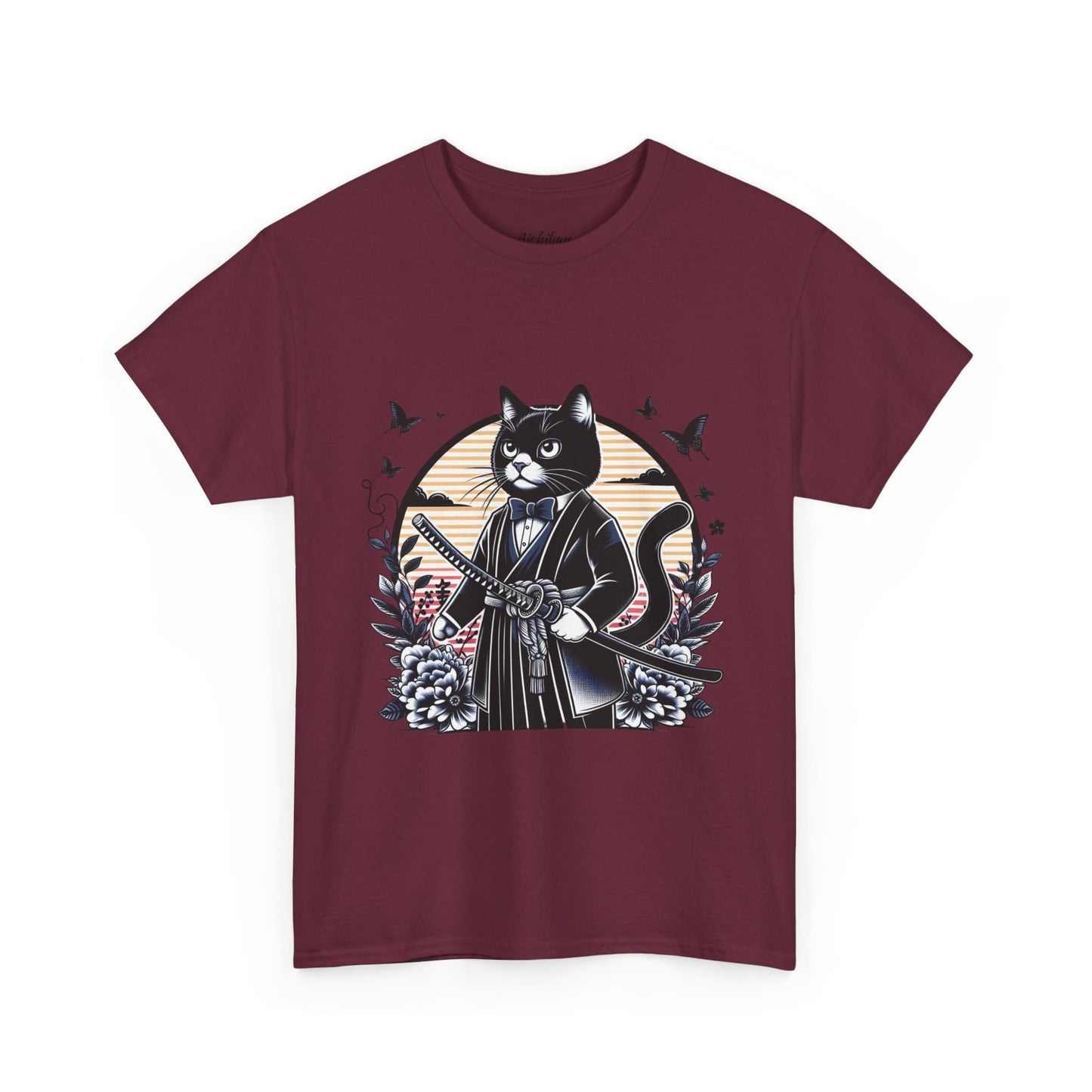 Samurai Tux Cat Tee