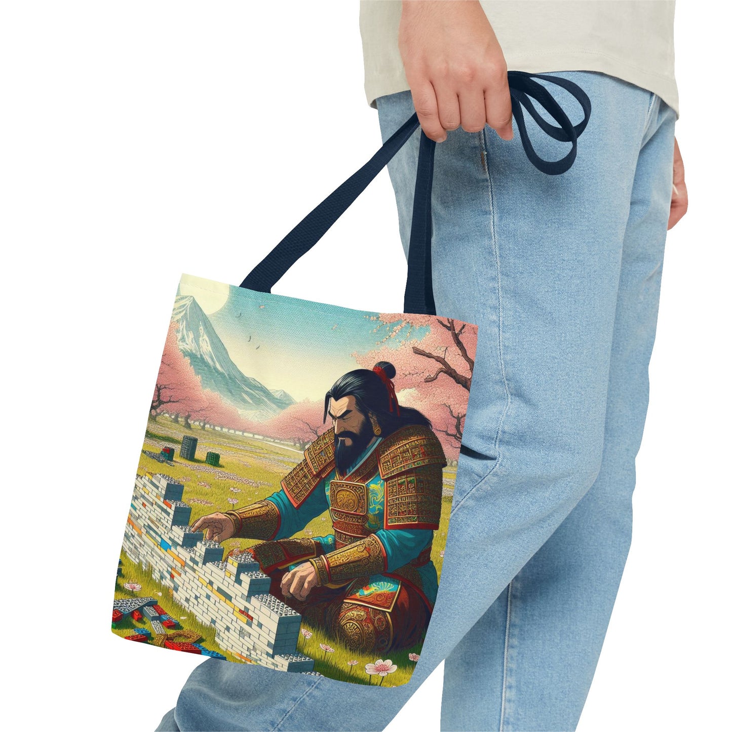 Ghengis Builds a Wall Tote Bag