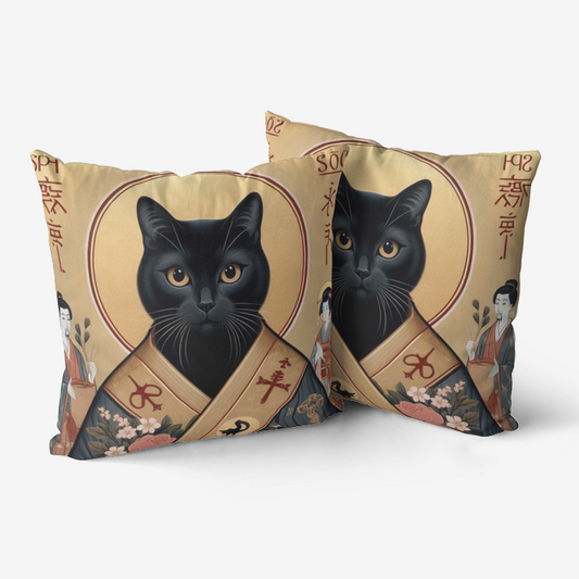 Saint Meow Pillow