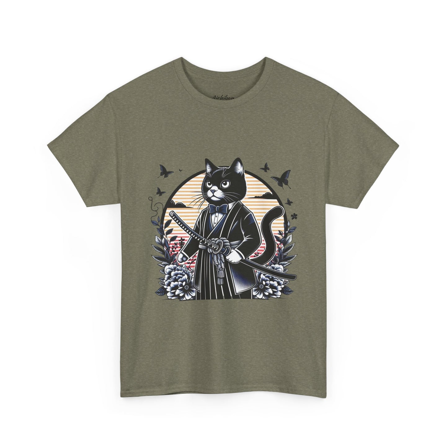 Samurai Tux Cat Tee